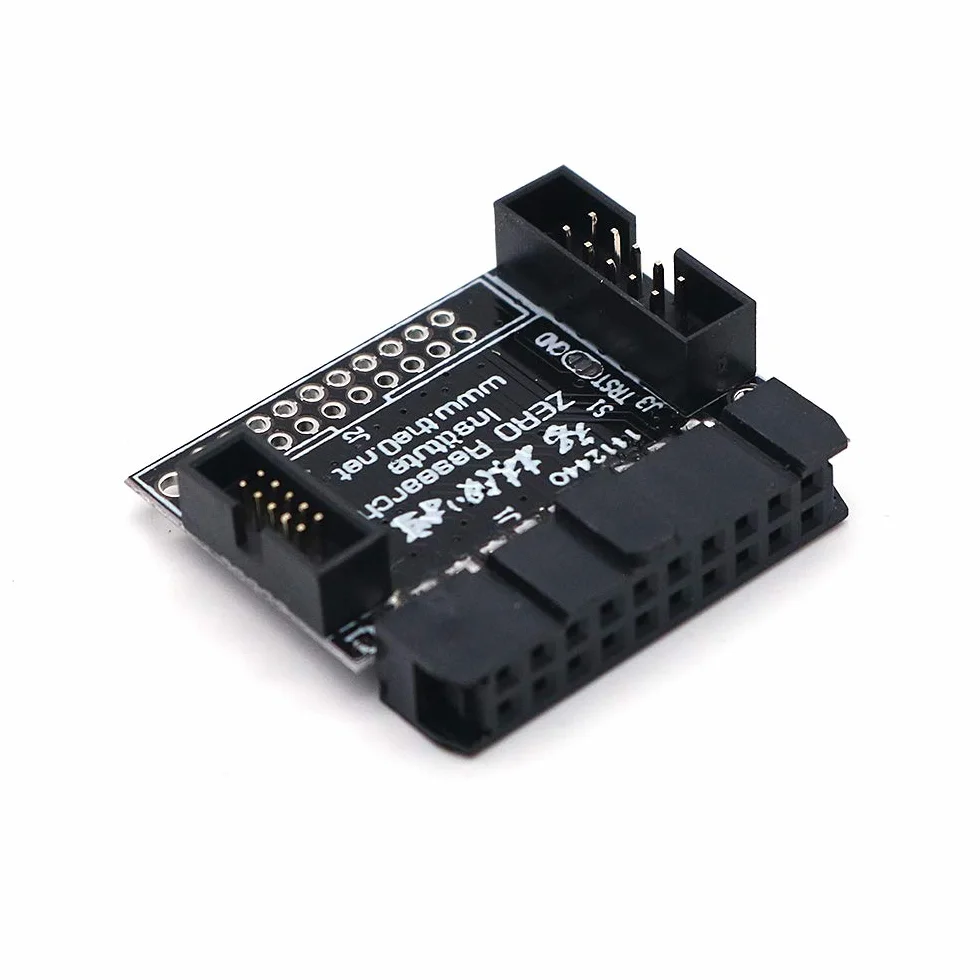 DollaTek 20-pinowy interfejs JTAG o nachyleniu 2,54 na 10-pinowe 2,0 mm i 1,27 mm interfejs interfejsu SWD