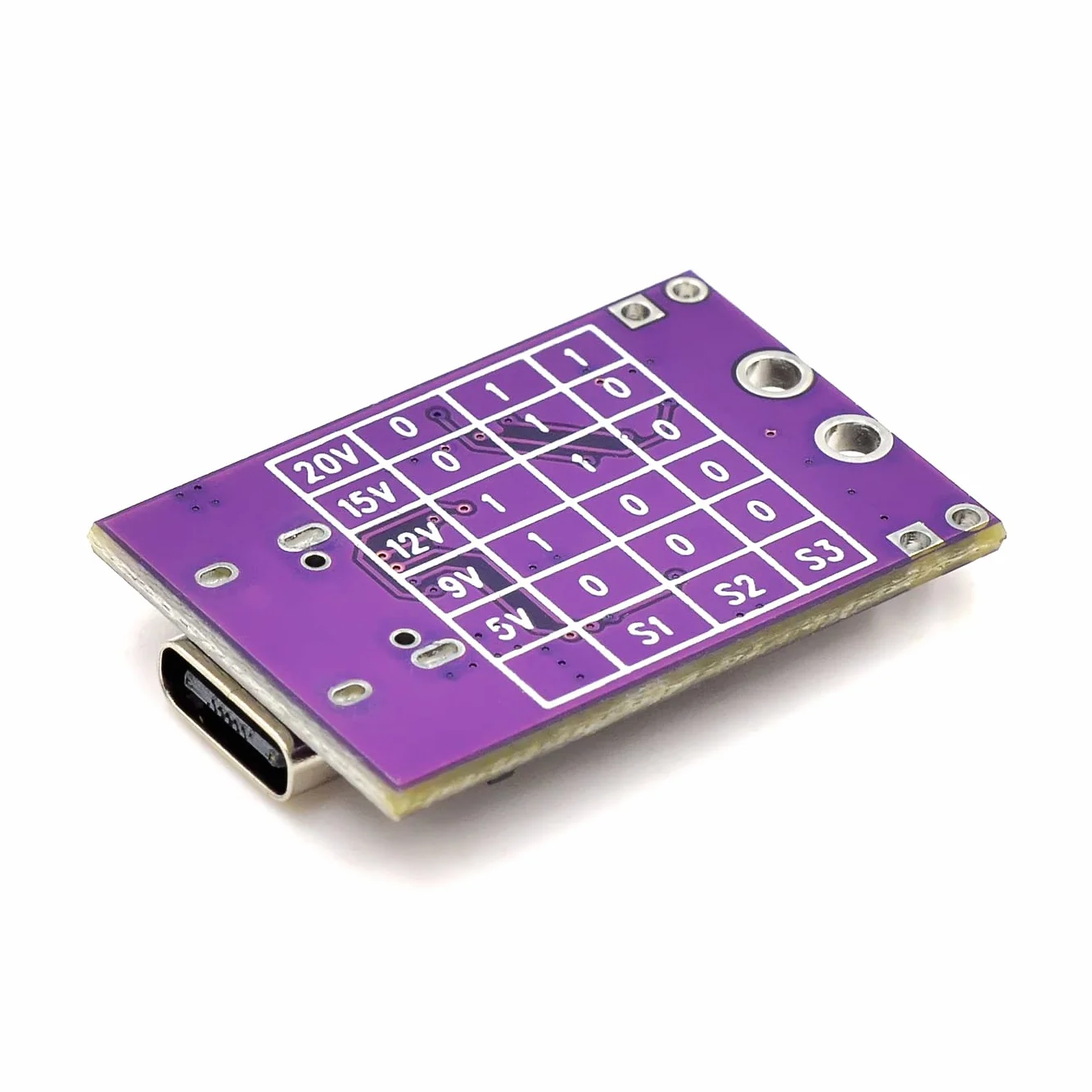 Hailege 3 szt. PD/QC/AFC szybkie ładowanie Decoy Trigger Board USB C 5-20 V stałe napięcie