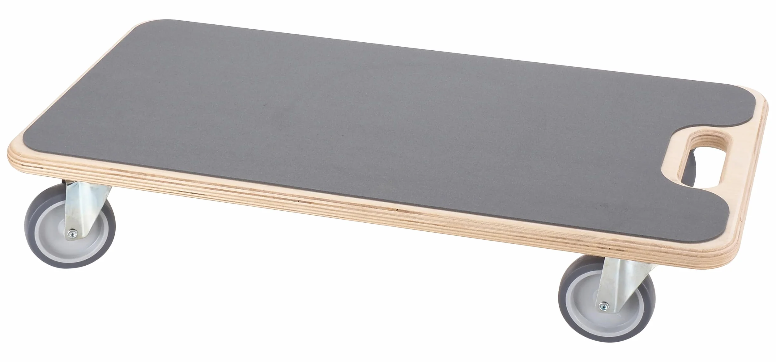 Dörner + Helmer Wózek transportowy Duo-Soft, 590 mm x 290 mm x 120 mm, nośność 200 kg, powierzchnia antypoślizgowa, do skrzynek