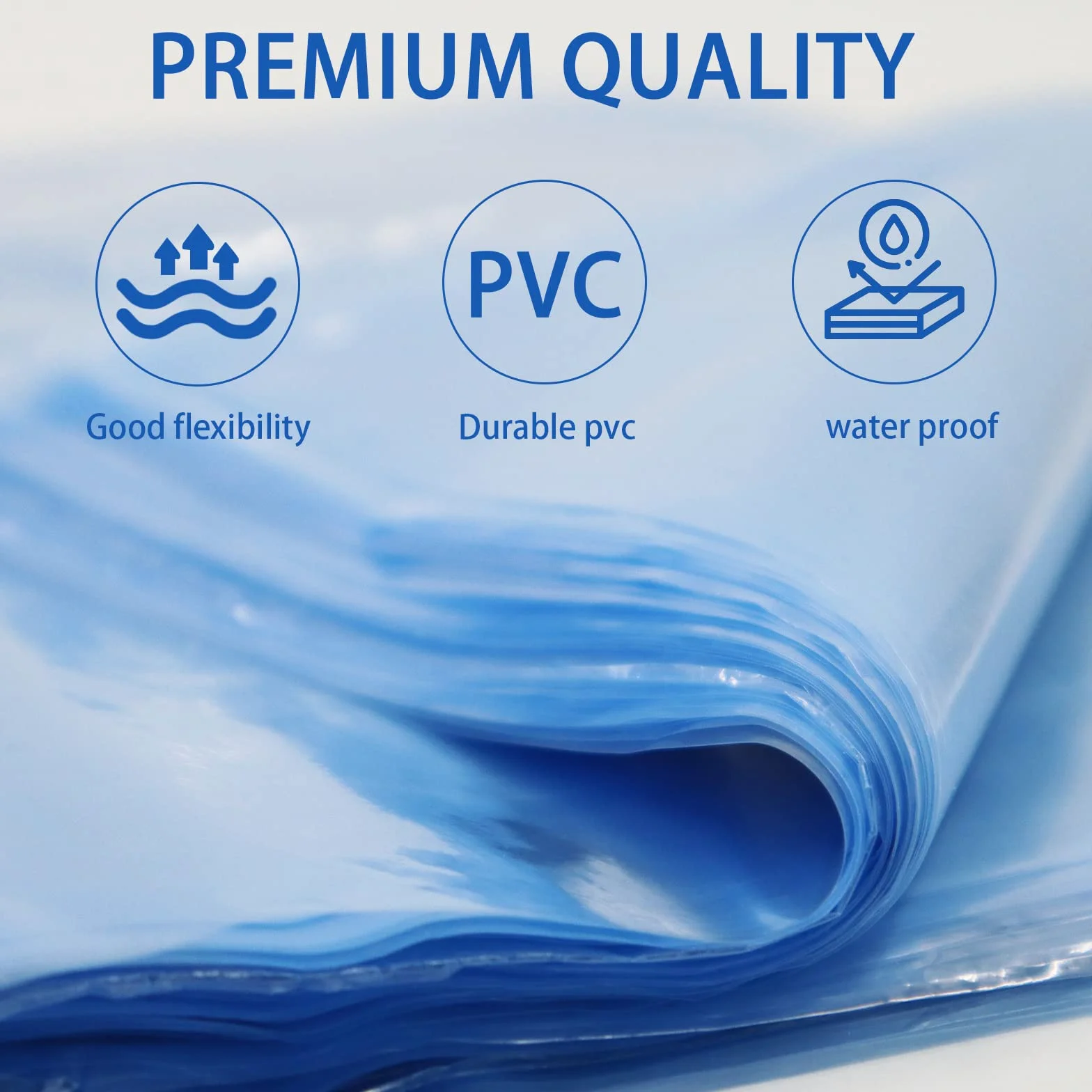 Torby termokurczliwe PVC przezroczyste 40 x 50 cm duże 50 sztuk do pakowania prezentów