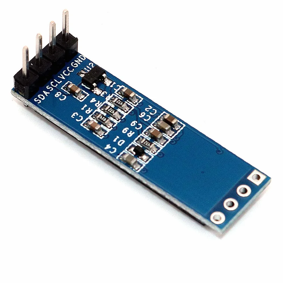 DollaTek 2 szt. 0,69 cala 4-pinowy modu? wy?wietlania OLED 96 x 16 3-5,5 V Interfejs IIC p?yta OLED do Arduino