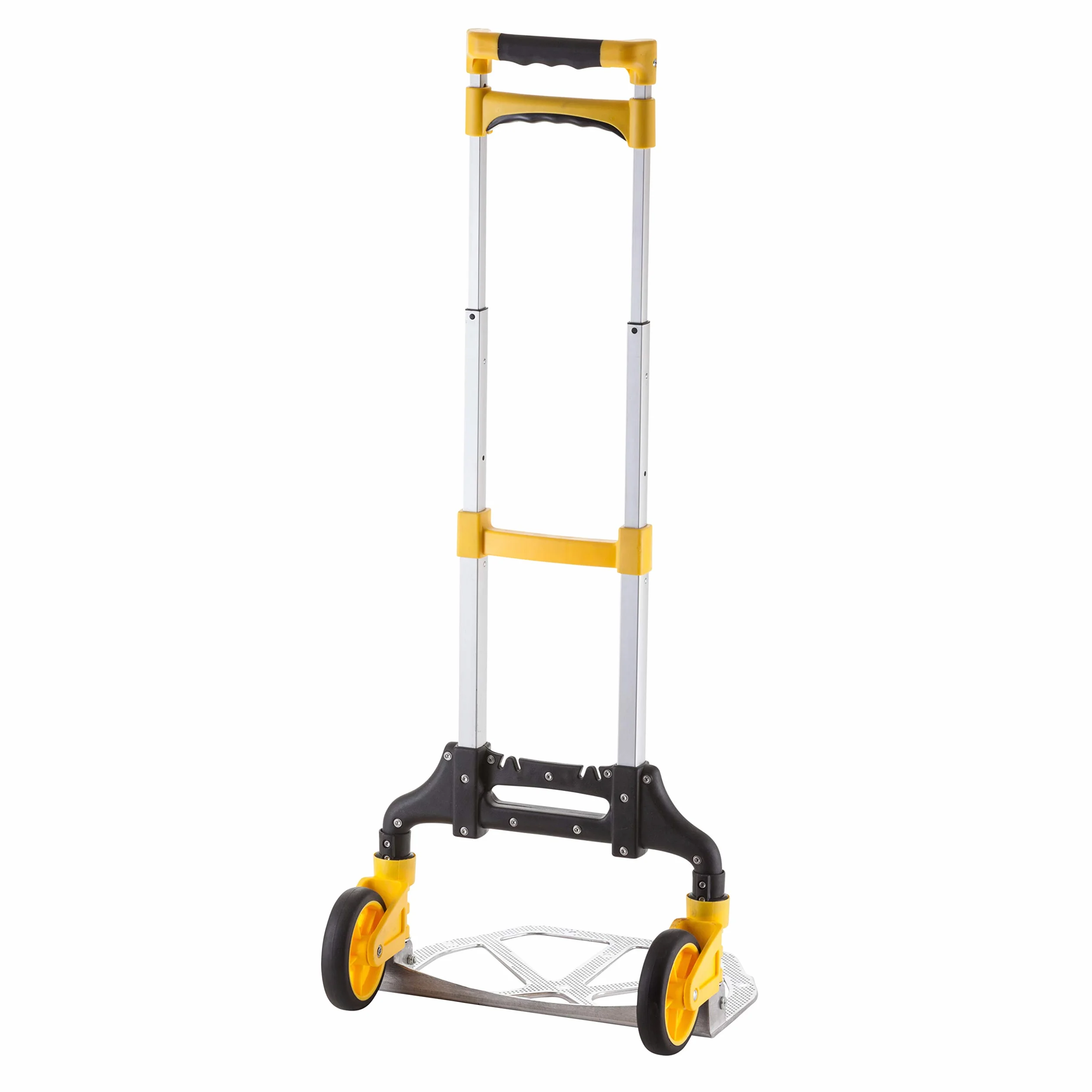STANLEY Składany wózek transportowy, nośność 70 kg, SXWTD-FT516, wymiary powierzchni ładunkowej 39 x 28 cm, w zestawie elastyczny pas mocujący, zajmuje mało miejsca podczas przechowywania,