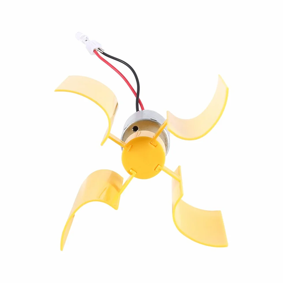 Fydun DIY Kit Małe pionowe turbiny wiatrowe Silnik Breeze Generator energii elektrycznej