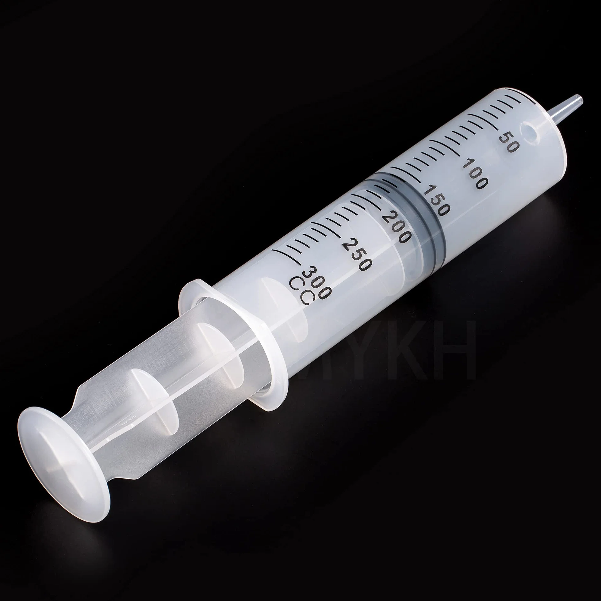 Duży cylinder z tworzywa sztucznego 300 ml z wężem do laboratoriów naukowych, nawadniania ogrodu, przemysłu (1, 300 ml)