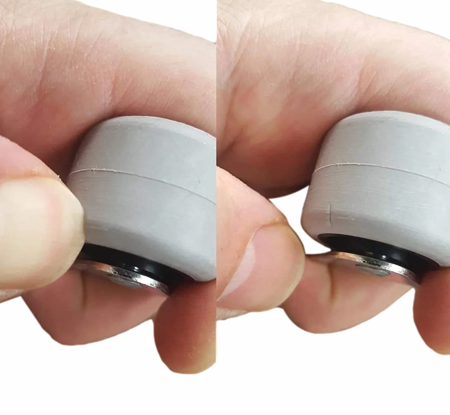 (20 szt.) kółka do małych kółek 30 mm, gumowe kółka do mebli, nieobrotowe małe kółka, nieplastikowe urządzenia i sprzęt do małych kółek, zestaw 20 sztuk (20 szt.)