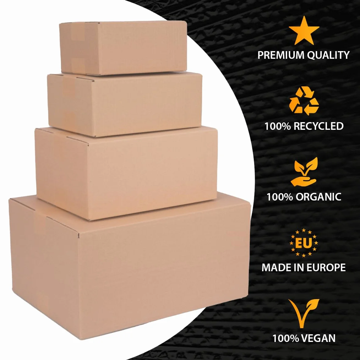 verpacking kartony składane 600 x 600 x 600 mm KK 122 brązowy [rozmiar i ilość do wyboru] kartony dwuwarstwowe wysyłka 5 sztuk