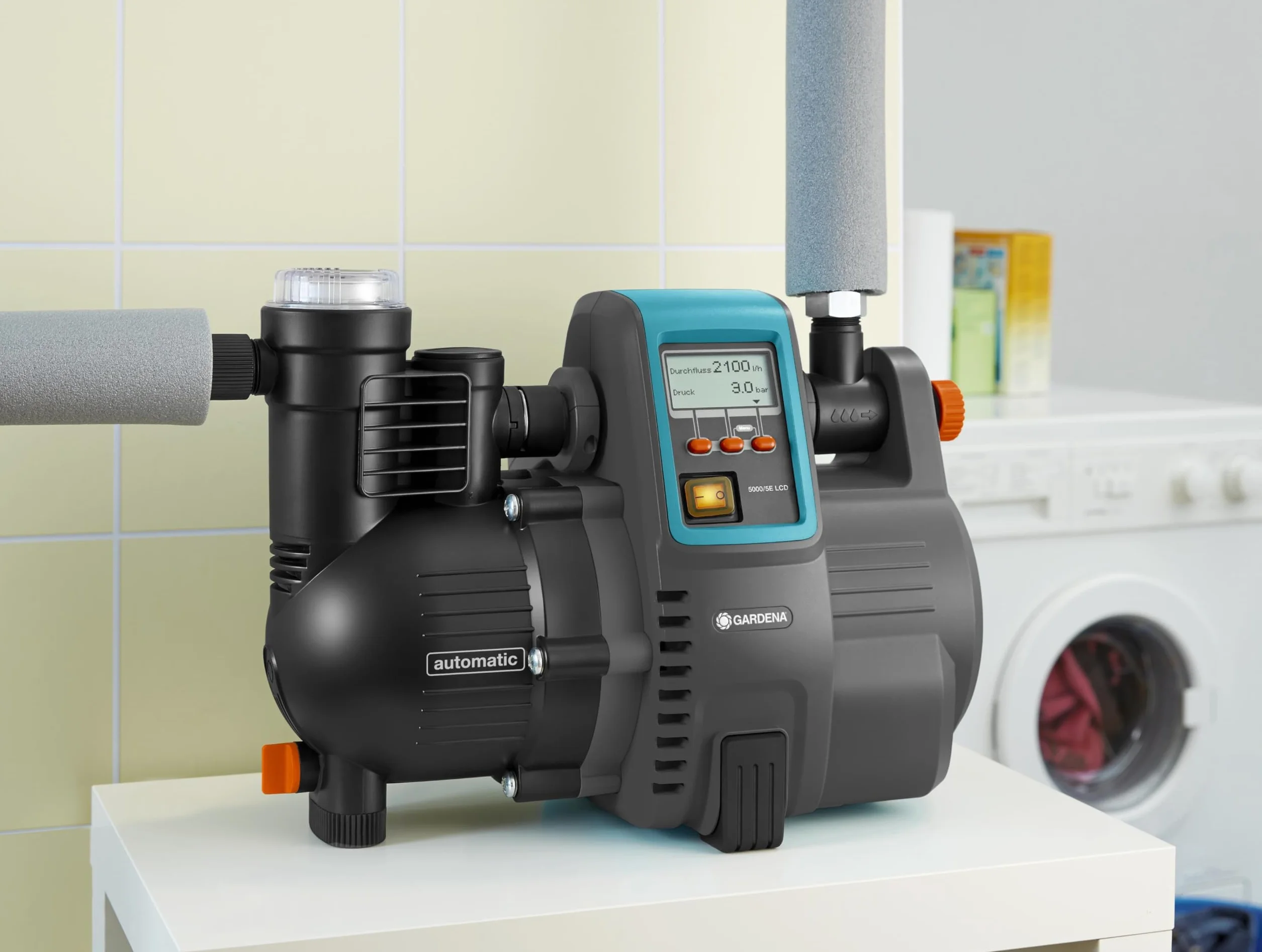 Gardena Comfort 5000/5E LCD automatyczny hydrofor 5000 l/h 1300 W