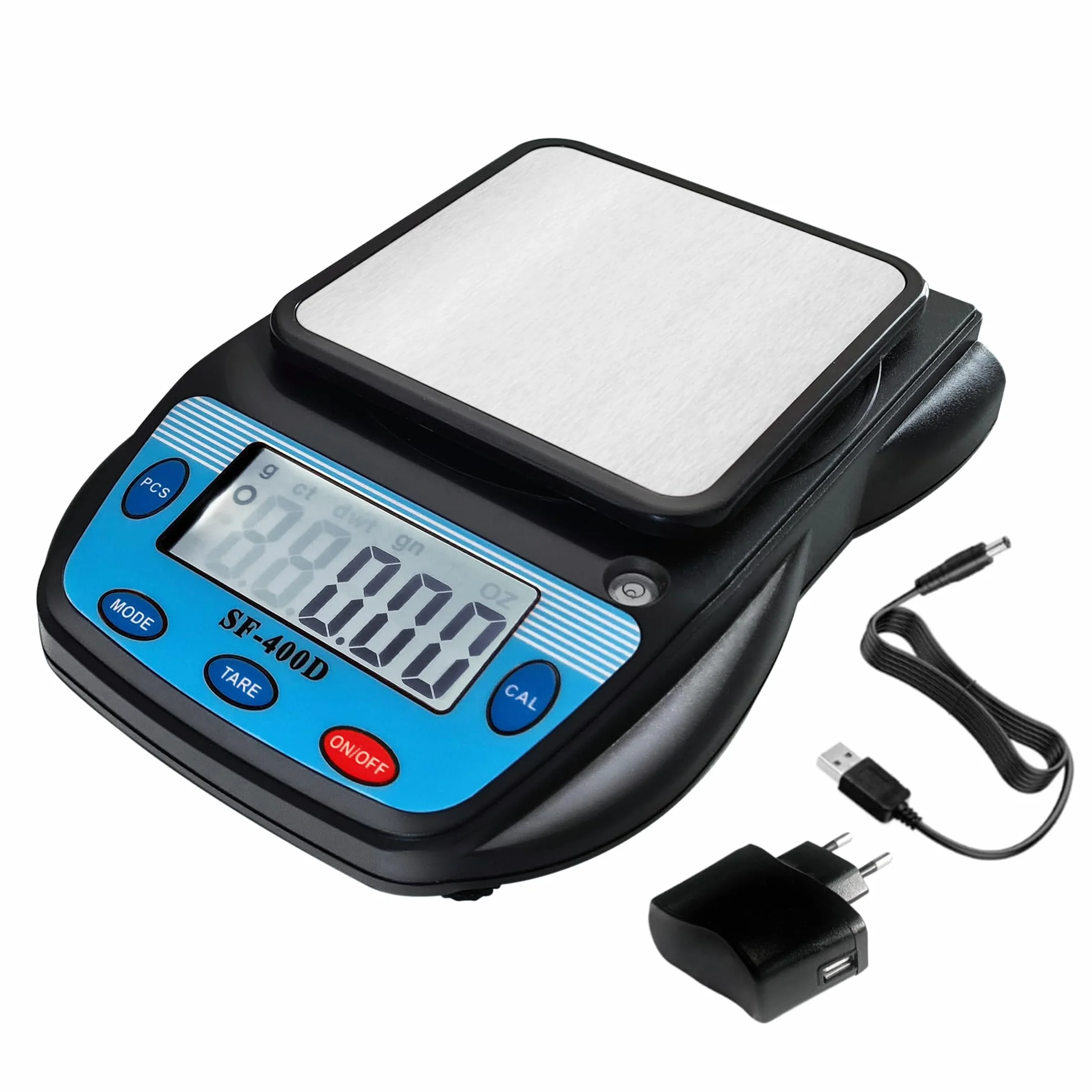 Eosphorus Cyfrowa Waga Analityczna 600g x 0,01g LCD do Laboratorium