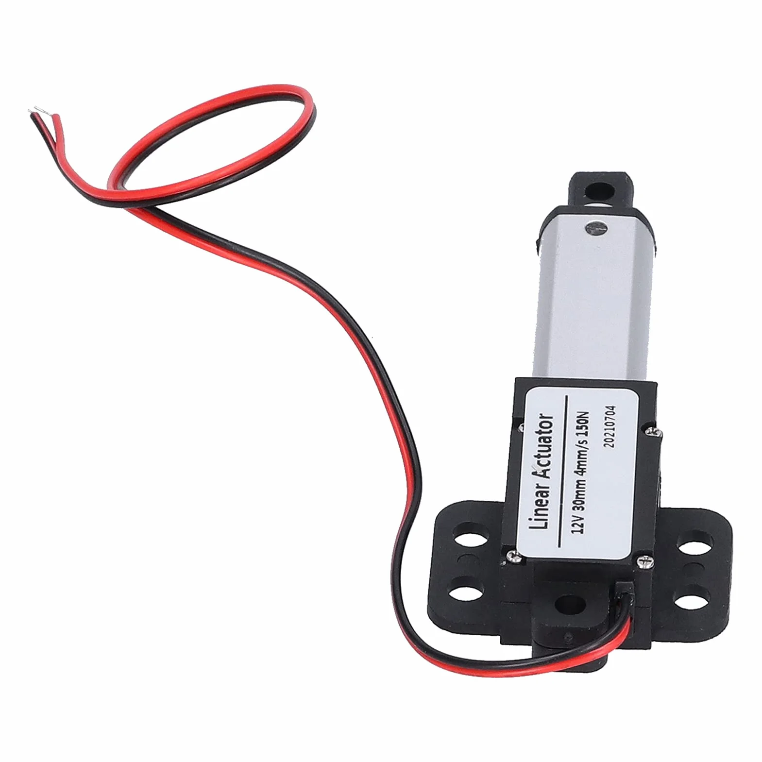 Siłownik Liniowy Mini 30mm DC 12V Elektryczny 150N Ruchu Liniowego Ochrona Przed Zwarciem