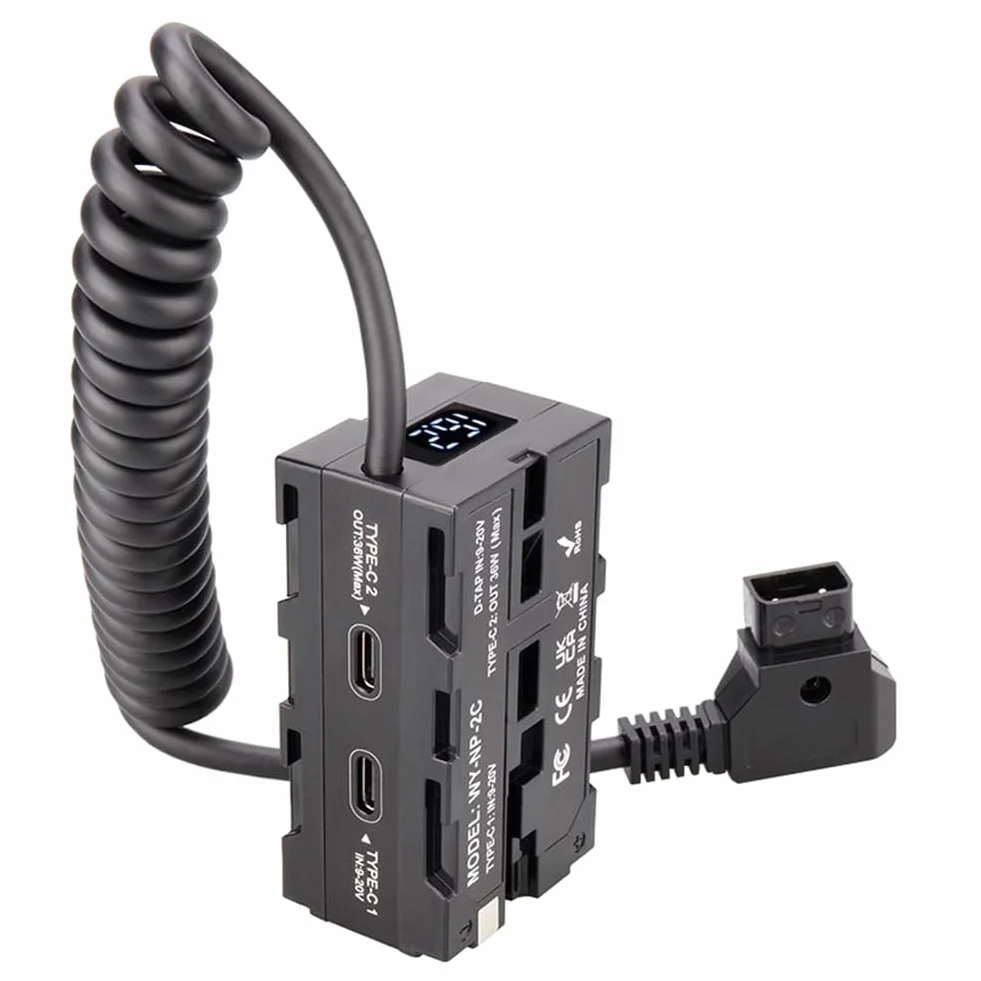 NP-F Battery Wireless Monitor External Power Supply V Port