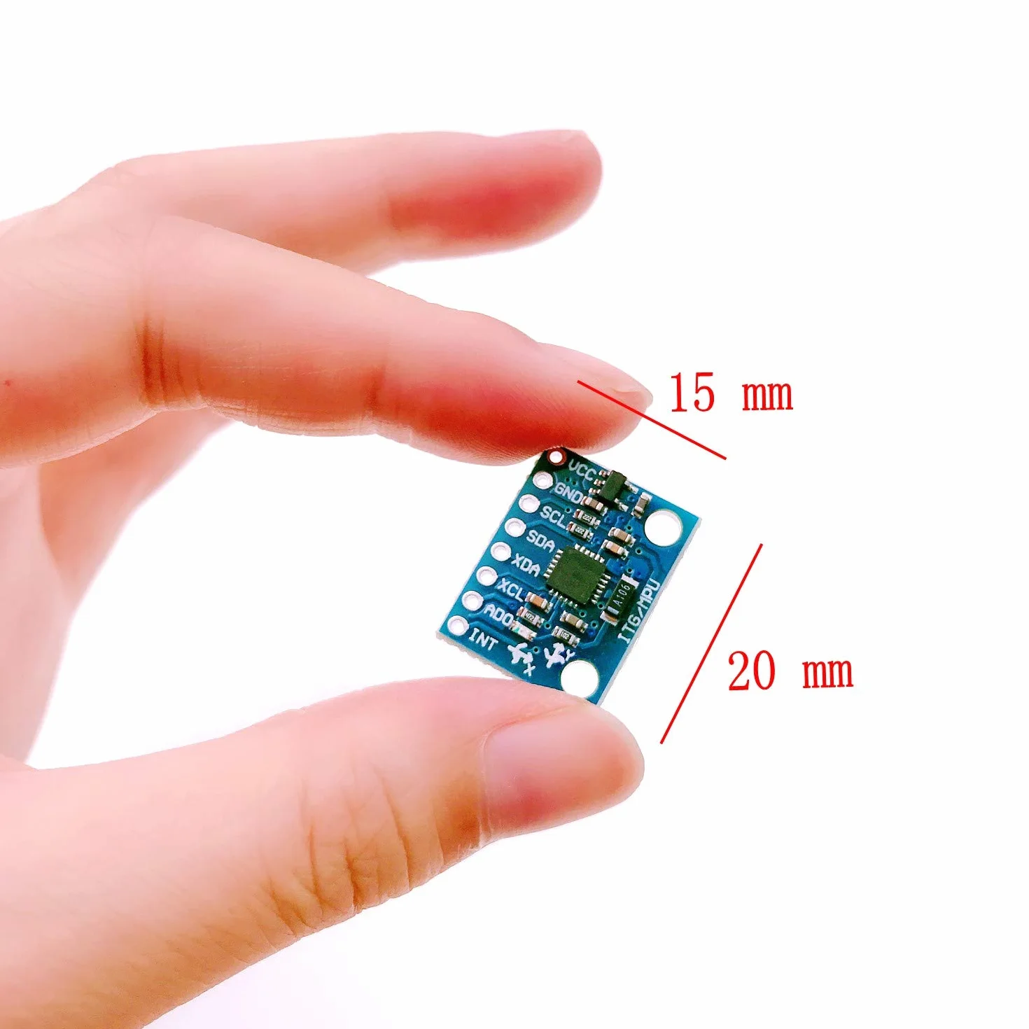 GY-521 MPU-6050 6DOF moduł 3-osiowy żyroskop akcelerometr czujnik nachylenia do Raspberry Pi Arduino