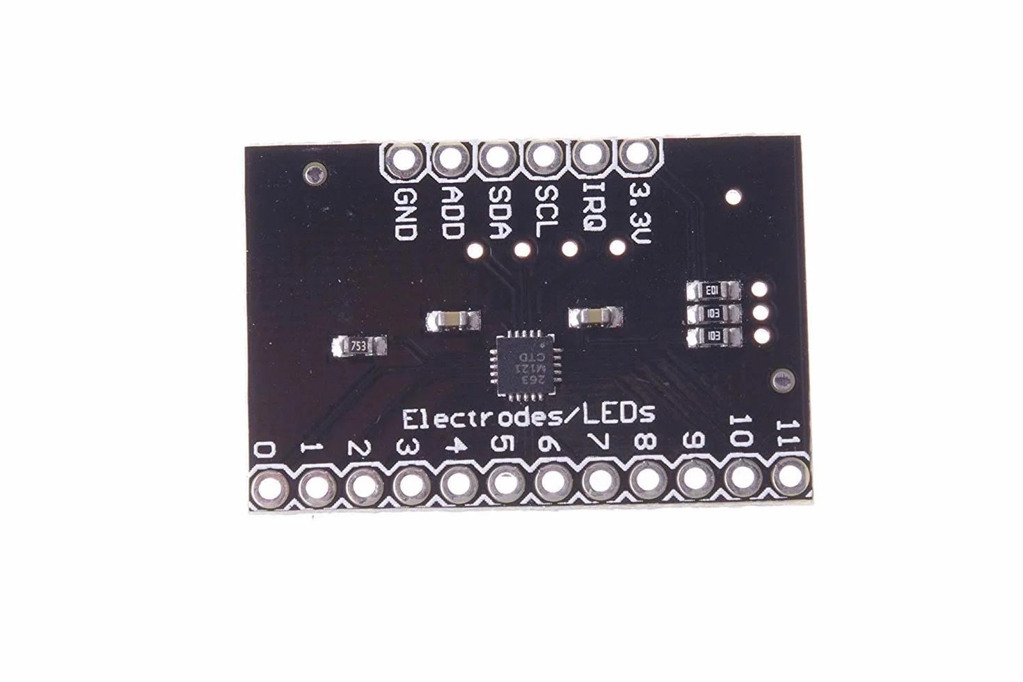DollaTek 5 szt. MPR121 Breakout V12 pojemno?ciowy modu? czujnika zbli?eniowego