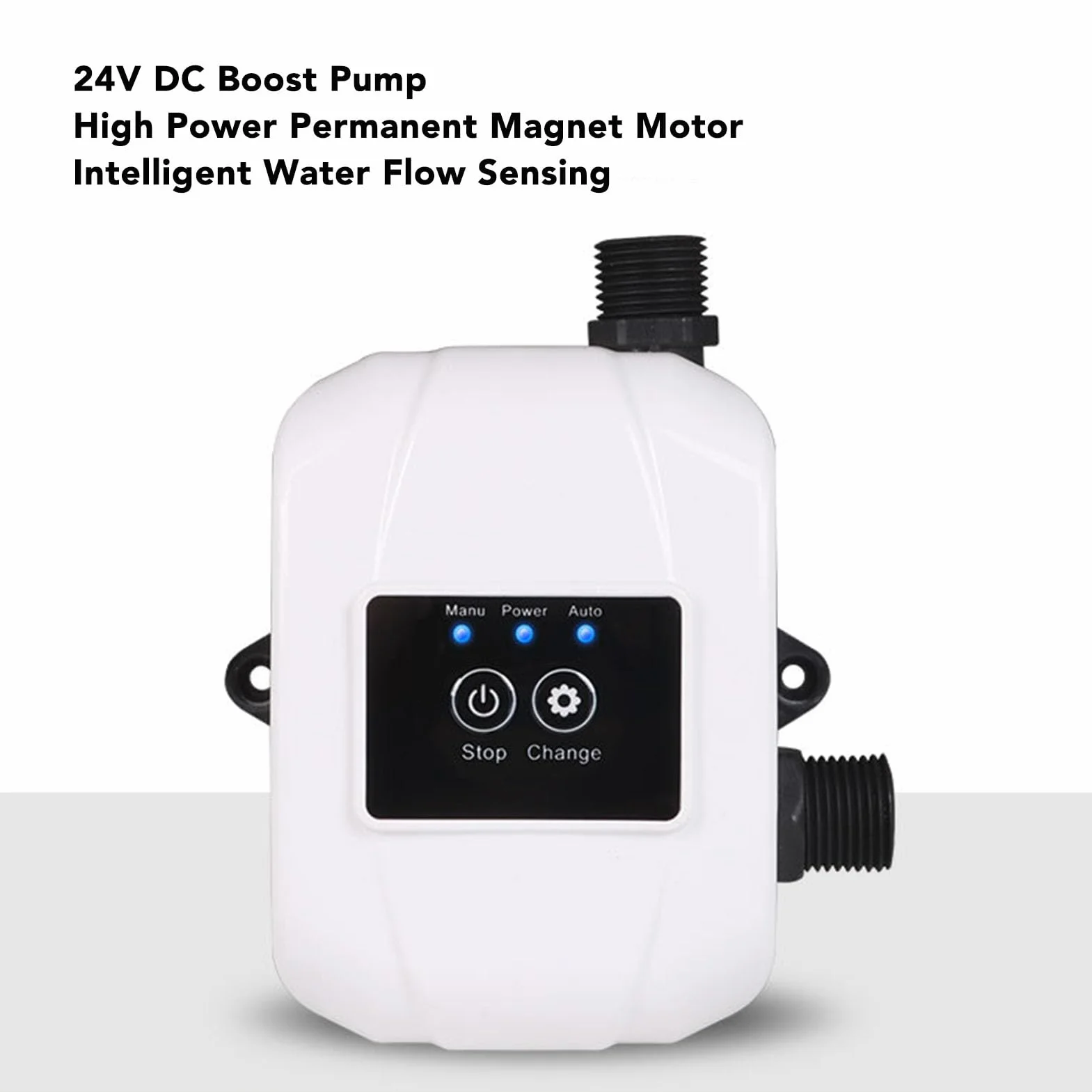 Pompa Wspomagająca Ciśnienie Wody 150 W 24 V DC 32 L/min 25 M Magnes Trwały