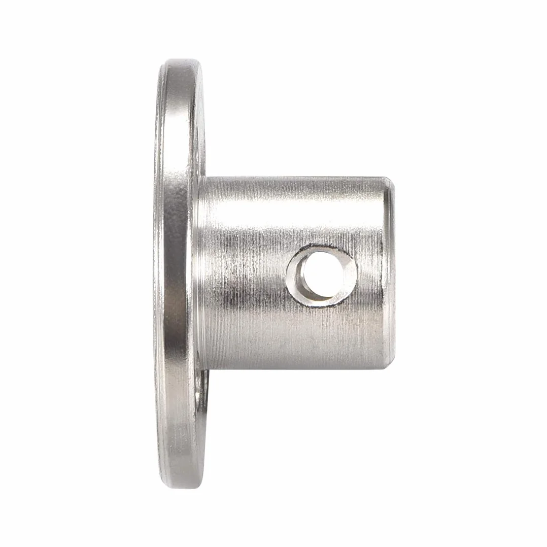 sourcing map sztywny kołnierz sprzęgło wałowe 5 mm Ø wewnętrzna H12*D10