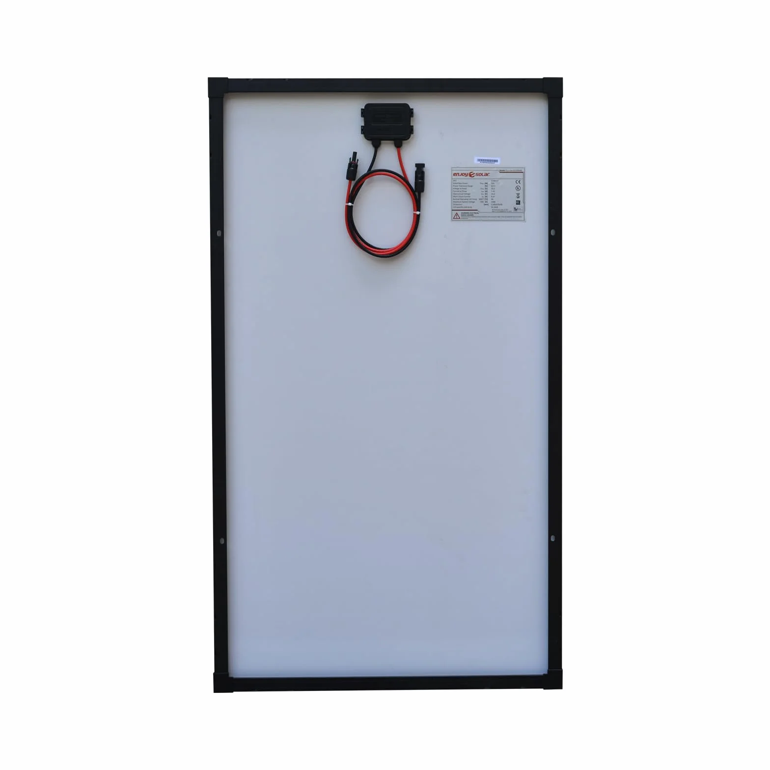 enjoy solar® Monokrystaliczny Panel słoneczny 150W 12V, PERC 9BB – idealny do kampera, instalacji balkonowej, altanki, łodzi