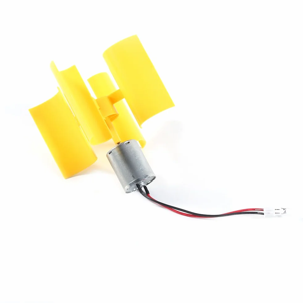 Fydun DIY Kit Małe pionowe turbiny wiatrowe Silnik Breeze Generator energii elektrycznej