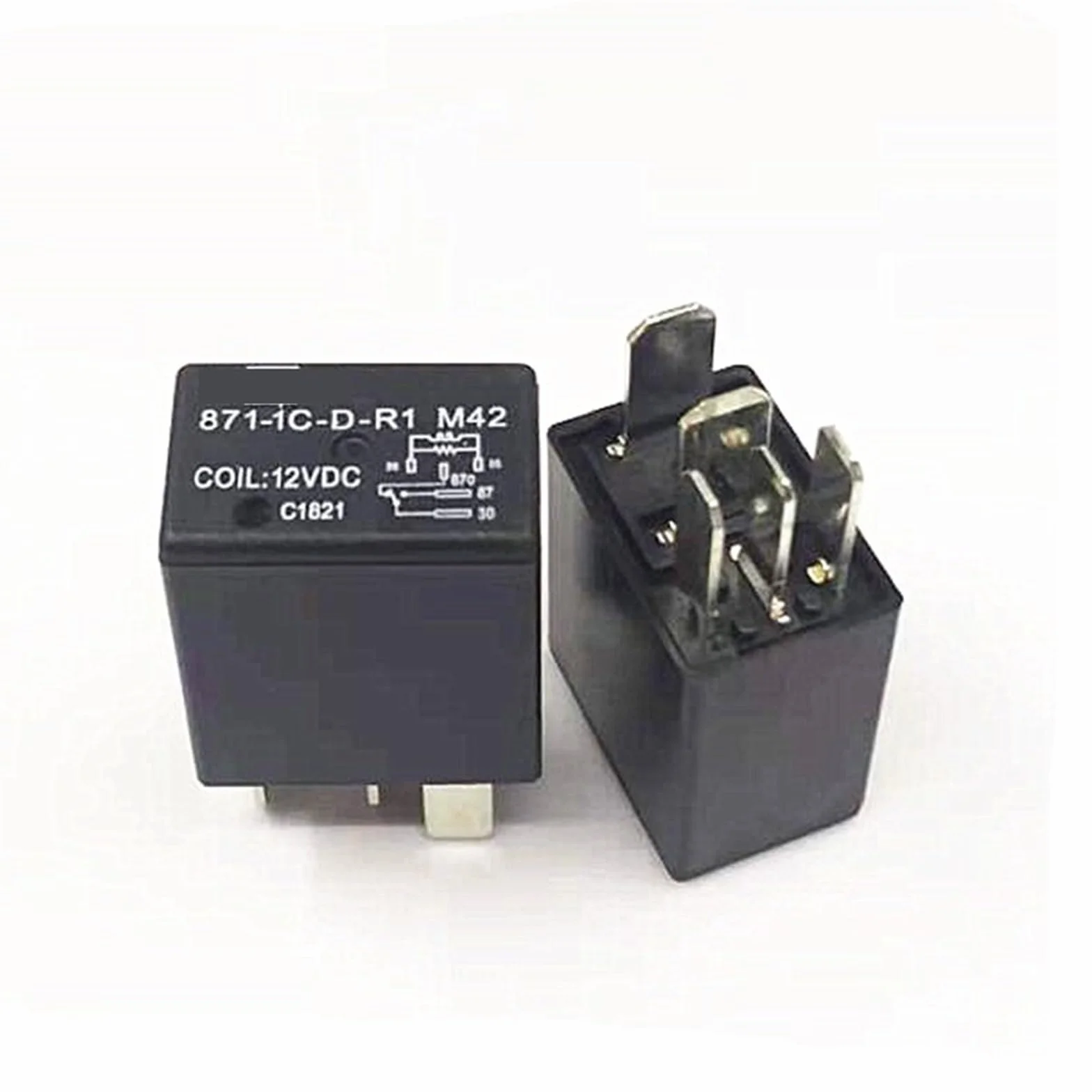 Przekaźnik 871 1C D R1 12 V DC 5PIN 10 sztuk