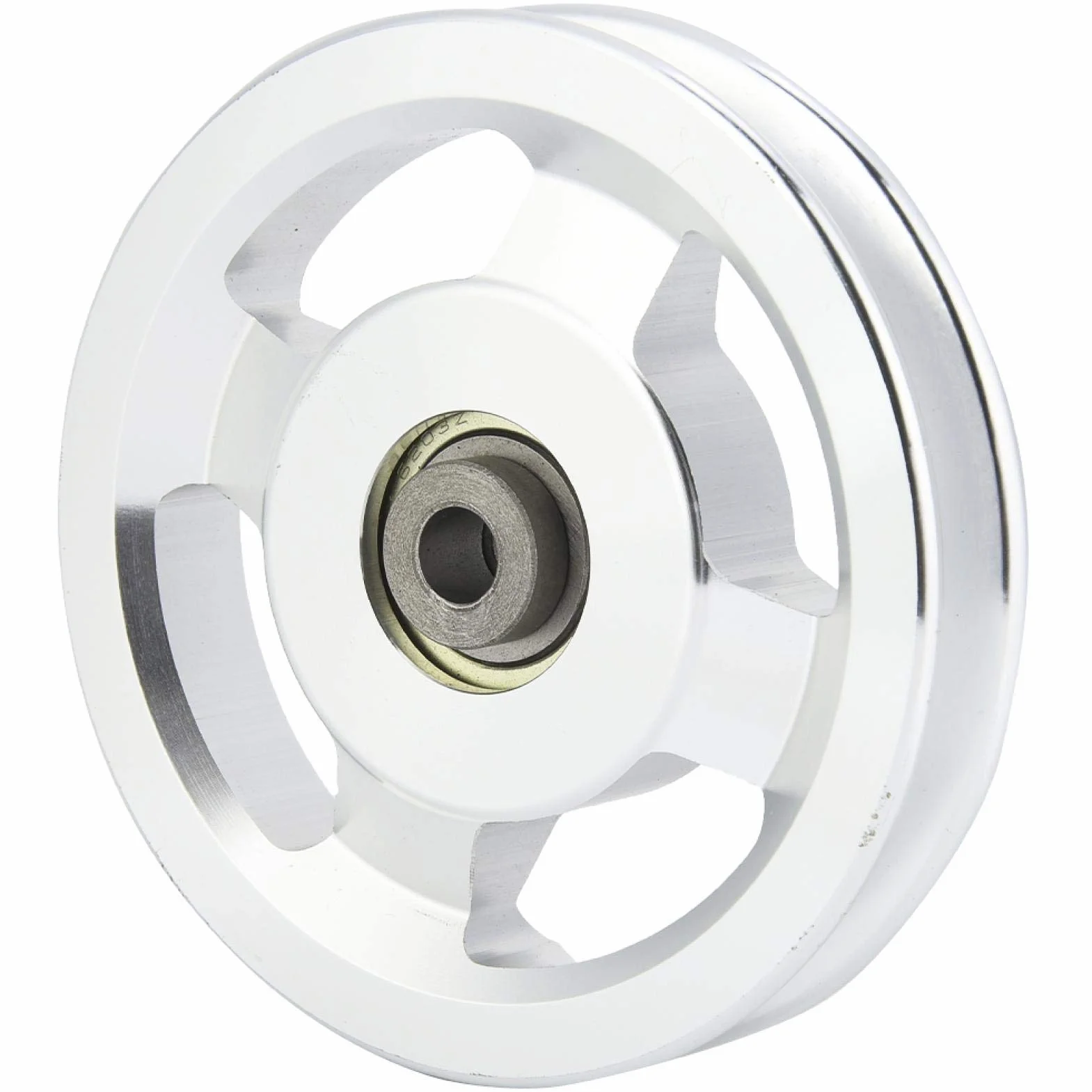 Koło pasowe fitness, uniwersalne koło pasowe ze stopu aluminium Średnica siłowni 90mm i 115mm do ćwiczeń siłowych Akcesoria treningowe(Diameter115mm)