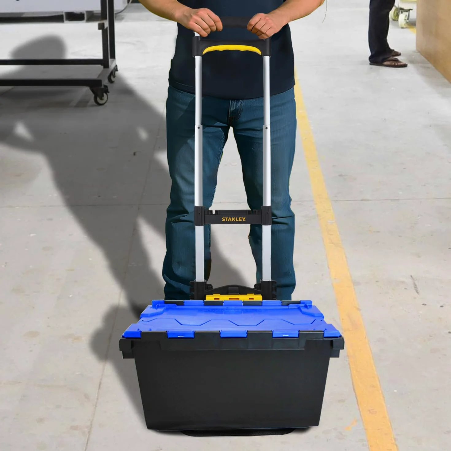 Stanley Składany Wózek Transportowy Srebrny Czarny 70 kg