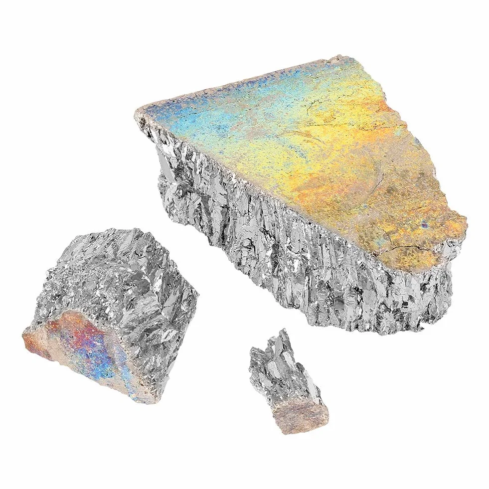 Bizmut 99,99% czysty kryształ 1000 g metalowe geody do tworzenia kryształów