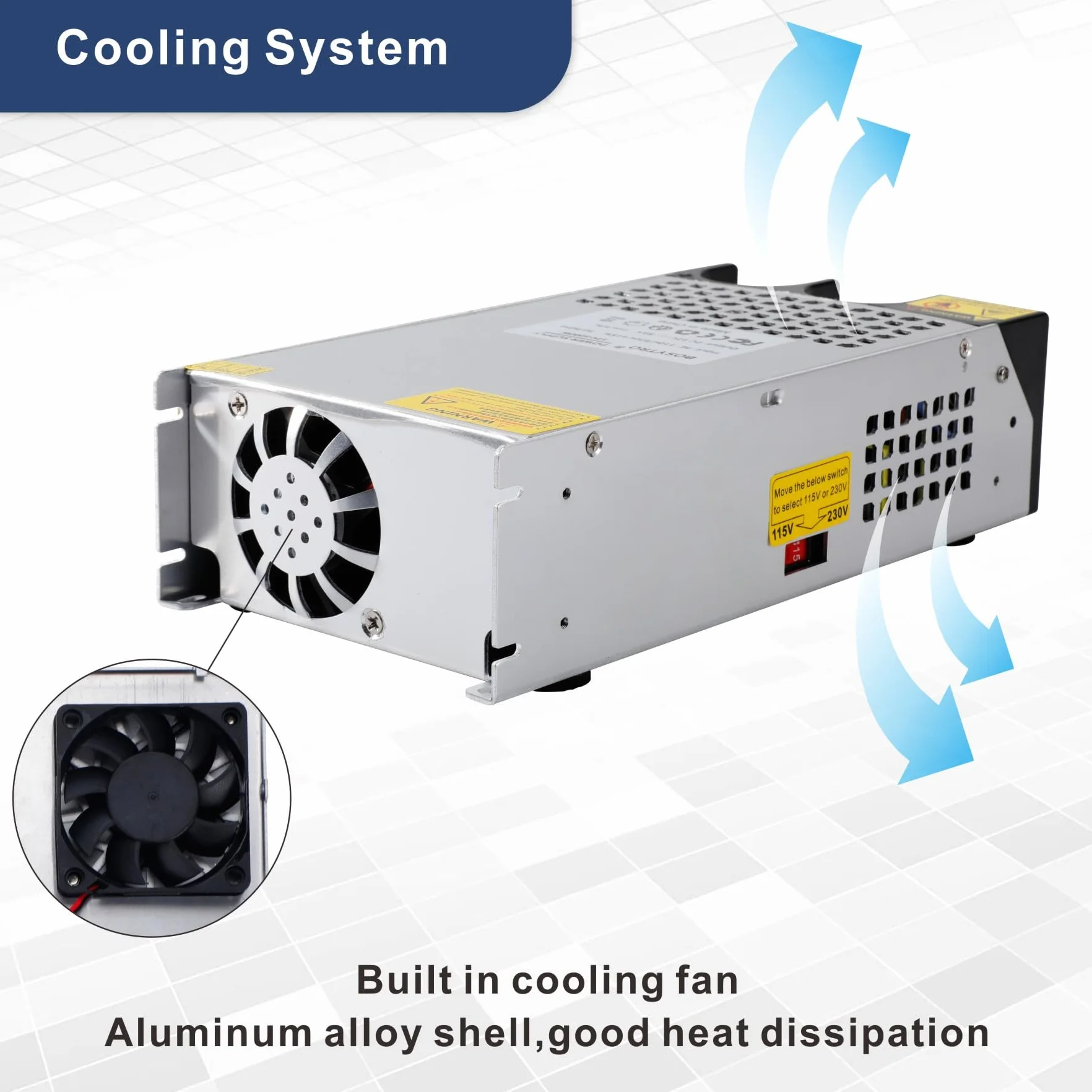 Zasilacz Impulsowy 24 V 41 A 1000 W Transformator 230 V na 24 V SMPS do Taśm LED, CCTV, Radia, Kamery, Laboratoryjny