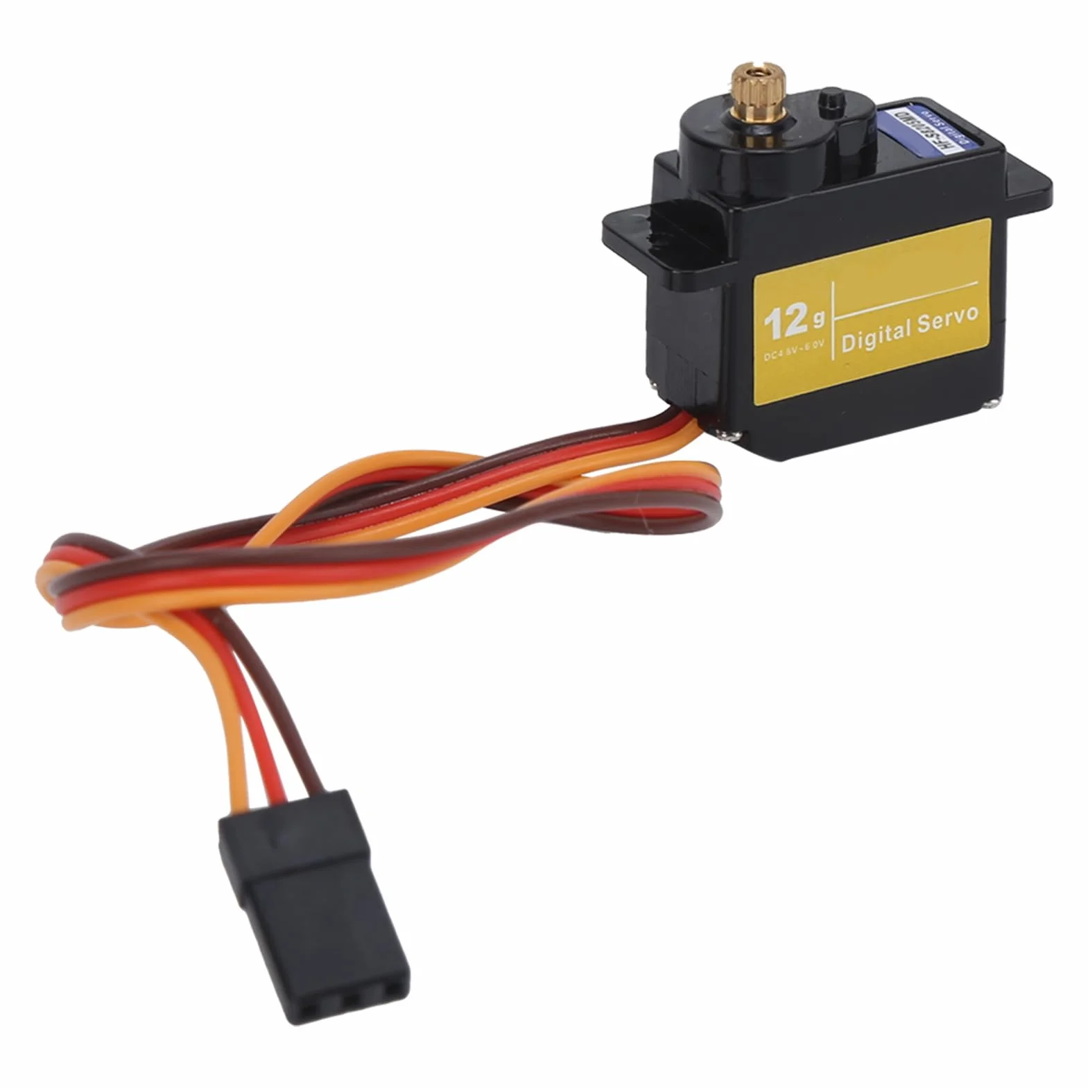 RC Micro Servo 12G Metal Gear Servo 180 Stopni dla RC Robot Model Fixed Wing