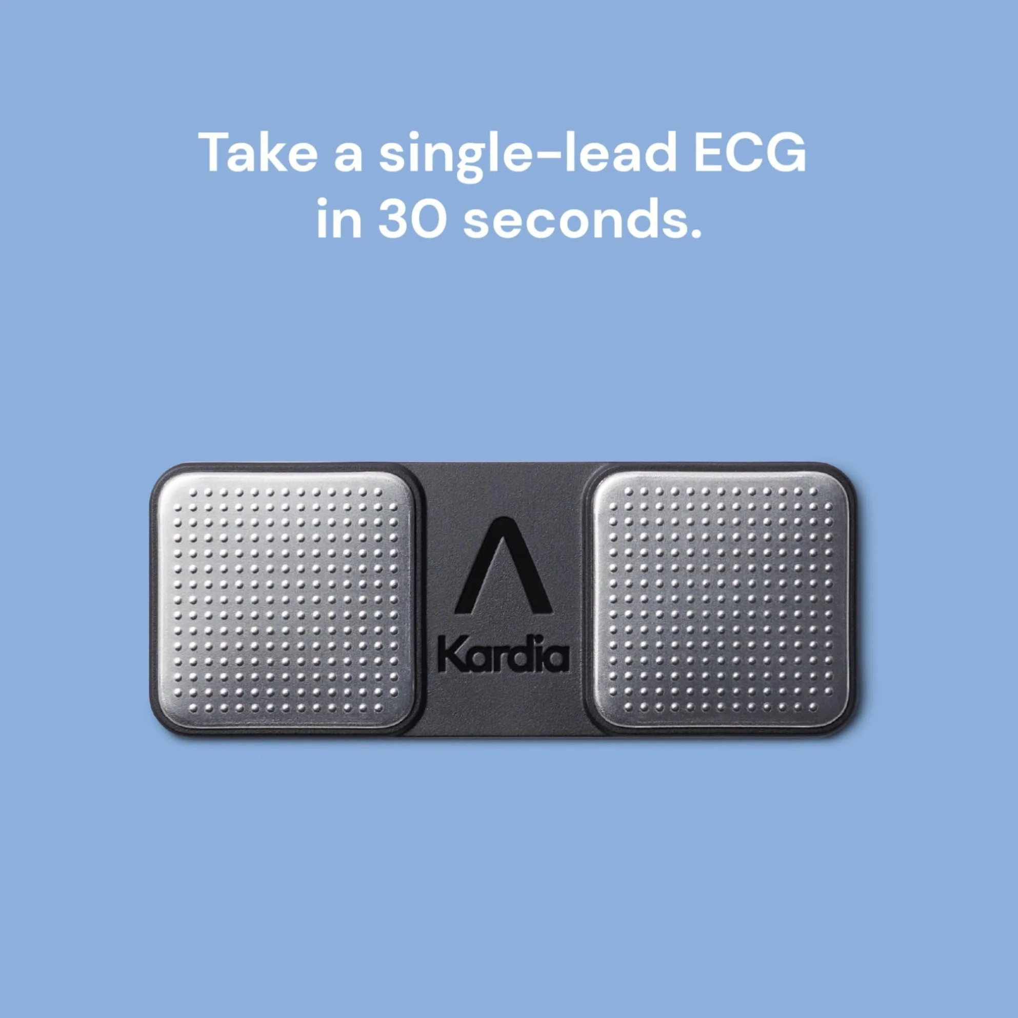 KardiaMobile 1-kanałowy czujnik tętna EKG + 1 miesiąc Kardiacare – zapis EKG w domu – wykrywa migotanie przedsionków – natychmiastowe rezultaty w 30 sekund – działa z większością smartfonów