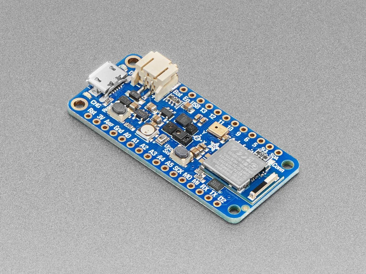 Adafruit Feather nRF52840 Sense, Bluetooth LE, 6 czujników, Cortex-M4F 64 MHz, 4516