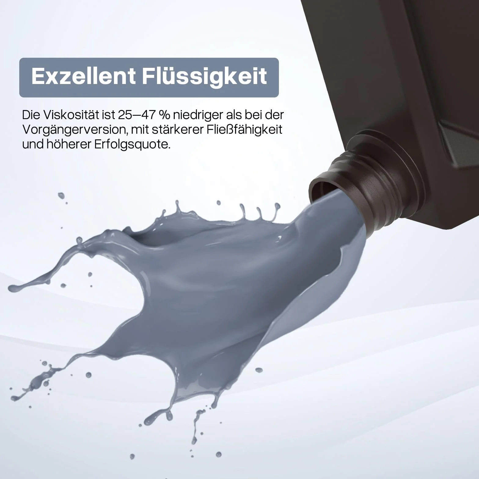 ELEGOO 405nm Żywica podobna do ABS 3.0, LCD UV Rapid Resin o wysokiej precyzji, nie kruchość, zwiększona wytrzymałość i odporność dla drukarki LCD/DLP 3D, fotopolimerowa żywica biała 2000 g