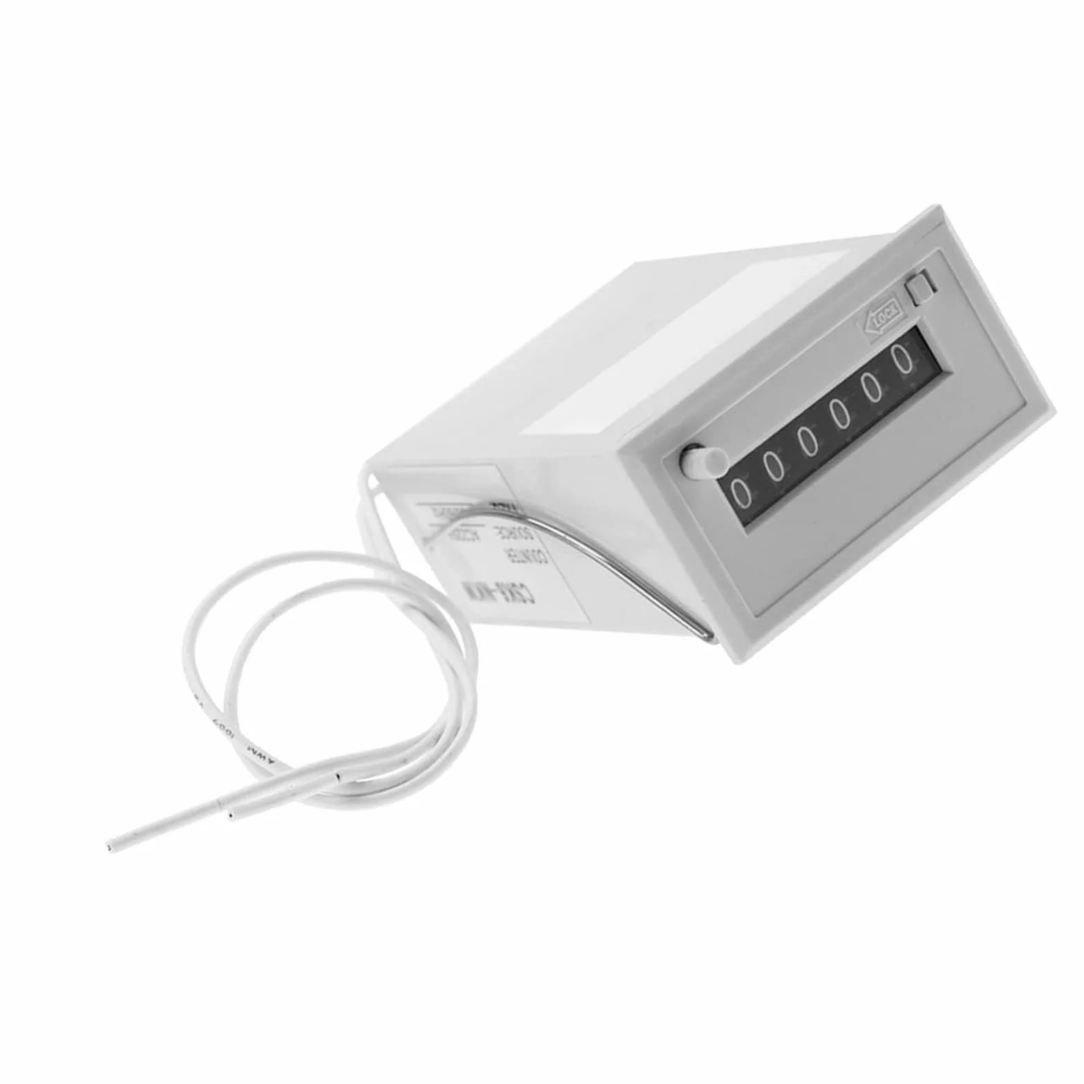 Agatige Licznik elektromagnetyczny CSK6-NKW 6-cyfrowy AC220V/AC110V/DC24V/DC12V