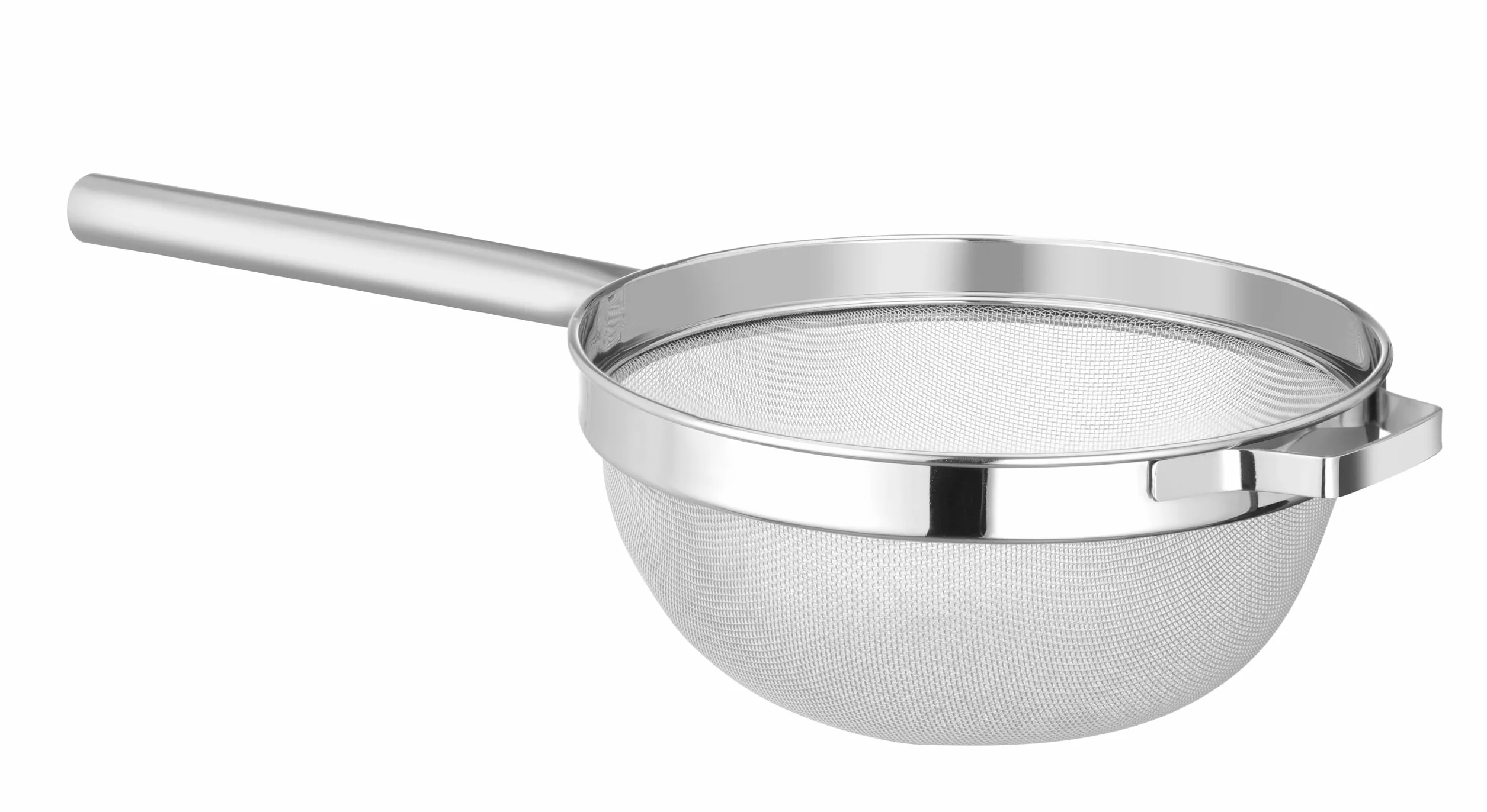 HENDI Sito kuchenne ze stali nierdzewnej ø260x111mm, drobne sito z uchwytem