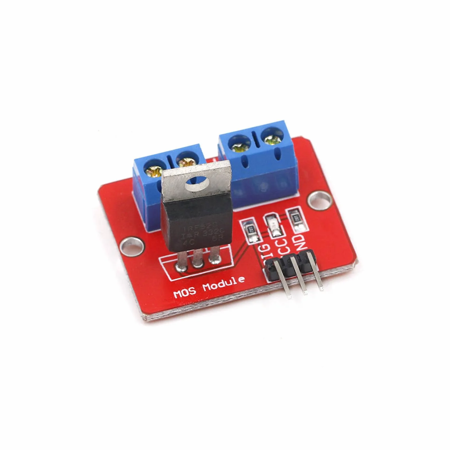 Moduł sterownika MOSFET 3,3 V/5 V MOSFET moduł sterownika PWM płyty sterownika LED wyjście 0-24 V napęd przyciskowy