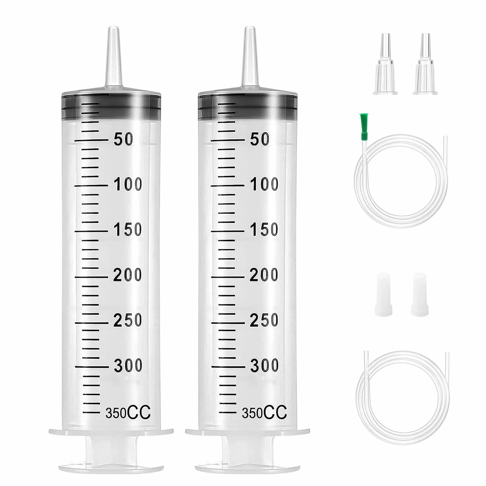 Strzykawka do oleju 350 ml z tworzywa sztucznego wielokrotnego użytku