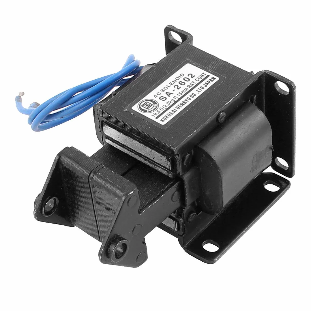 Aexit AC 110V 15m 19.6N Elektromagnes trakcyjny typu Push Pull
