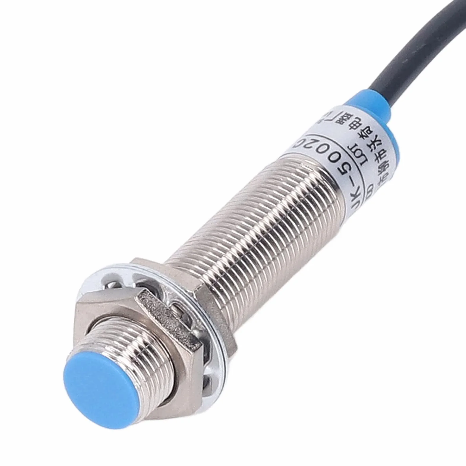 Oumefar Tachometr Cyfrowy 10-9999 RPM Czujnik Hall IP68 Wyświetlacz LED 8-24V DC