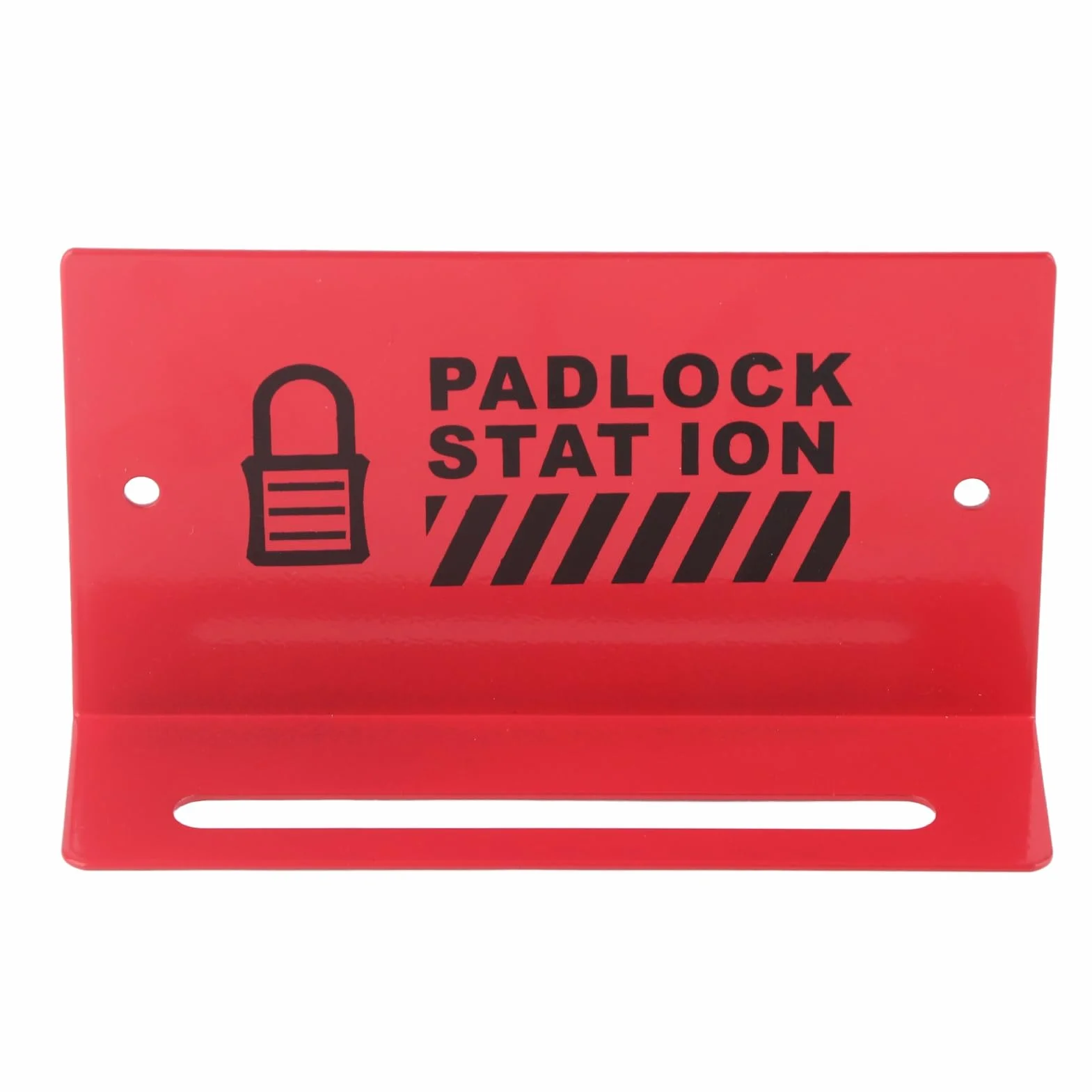Stacja Kłódek Lockout Tagout Loto Montowana na Ścianie ze Stali StopeJ 5-8