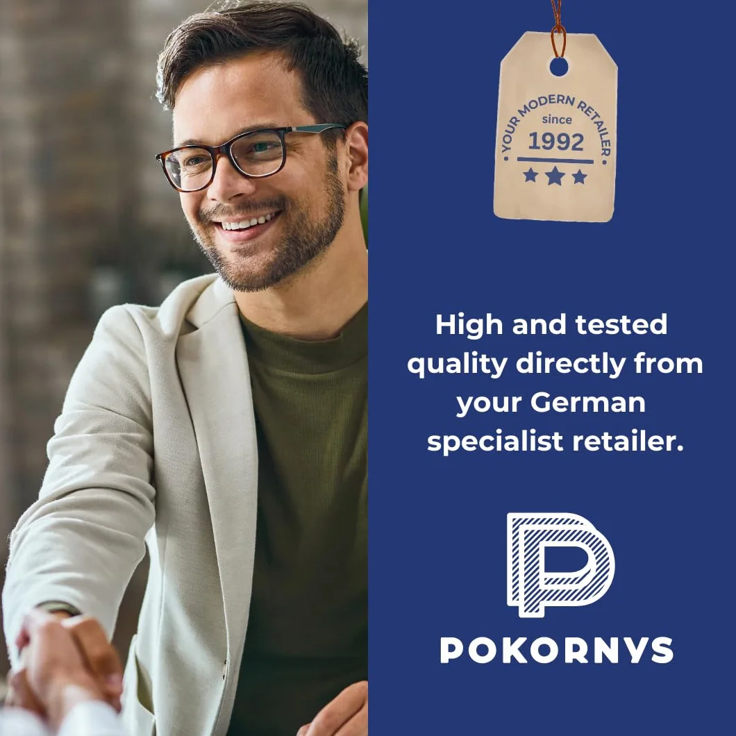 Pokornys – 5000 nici (40 mm) do standardowych pistoletów do etykietowania – przypinki z czerwonego tworzywa sztucznego do etykietowania ubrań i innych tekstyliów – nadają się do etykiet kartonowych z otworem