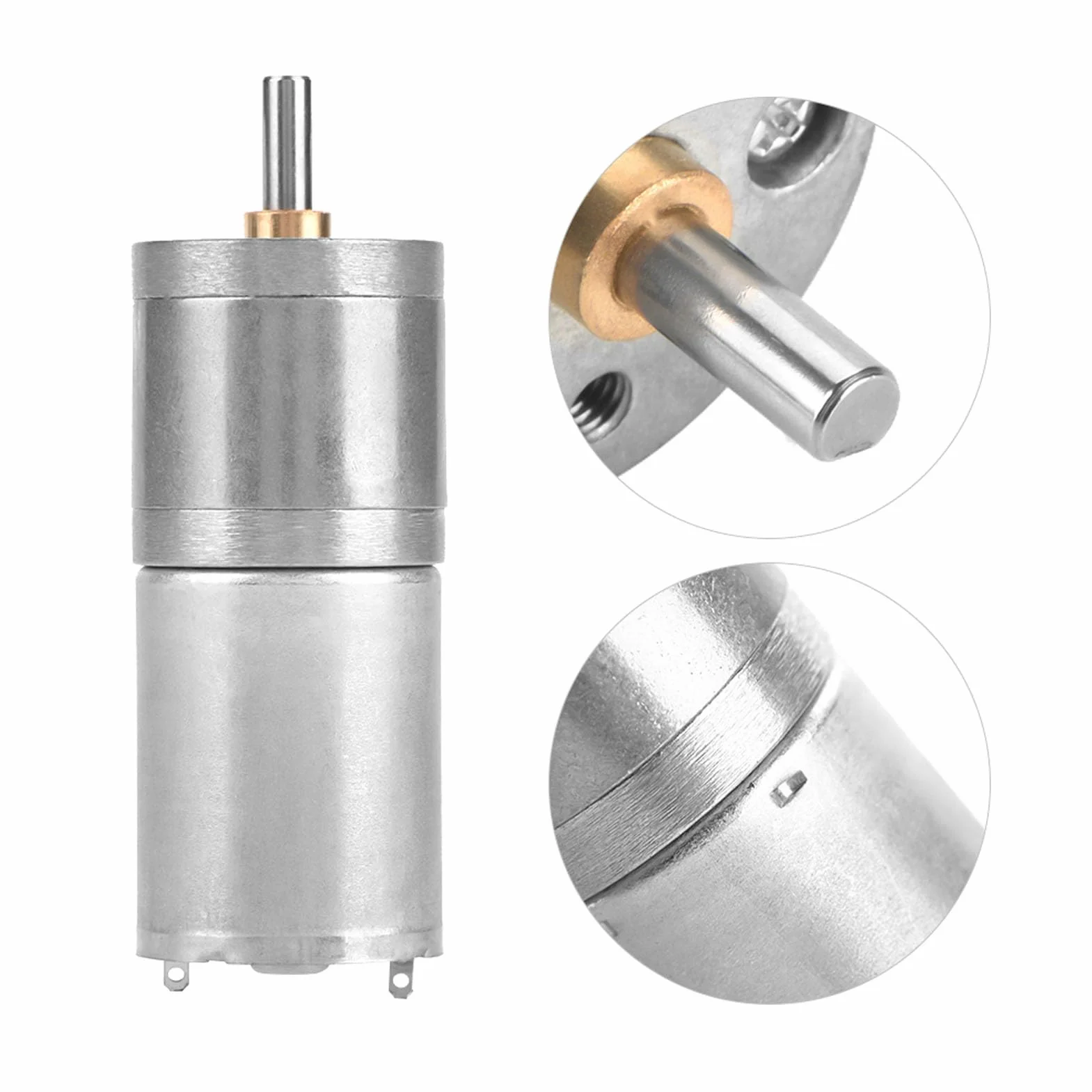 Silnik z przekładnią Metal Gear 25mm DC 12V 25GA-370 30RPM do zamka elektronicznego