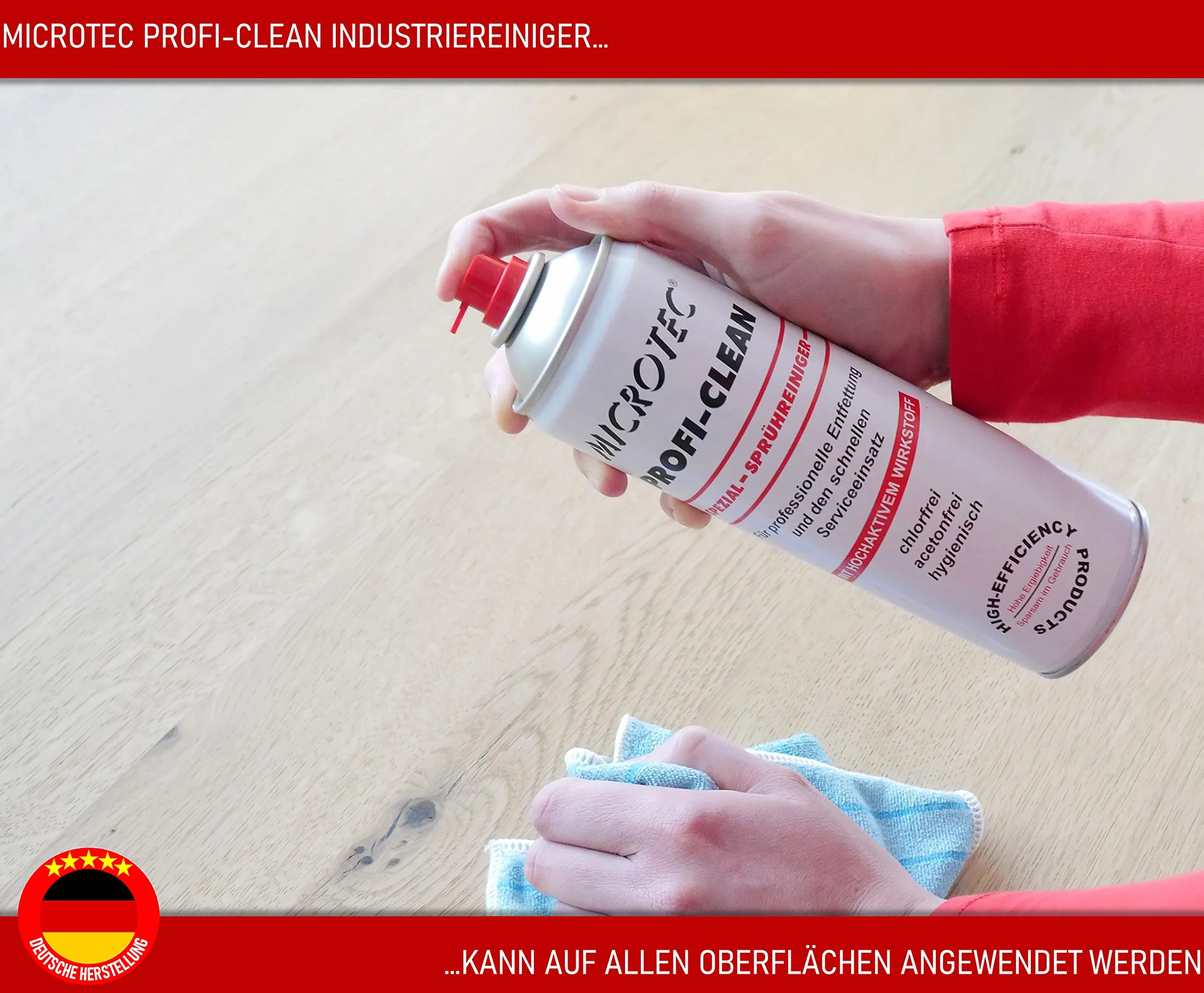 Microtec Profi Clean przemysłowy środek czyszczący 500 ml uniwersalny odtłuszczacz