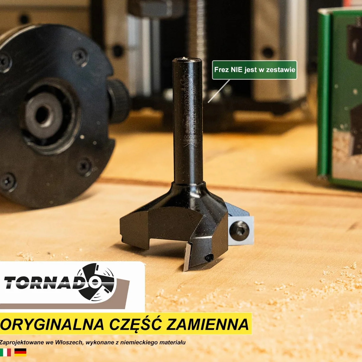 Fraiser Płytki obrotowe HM/Widia do frezarki czołowej Tornado 10 sztuk 12 x 12 mm