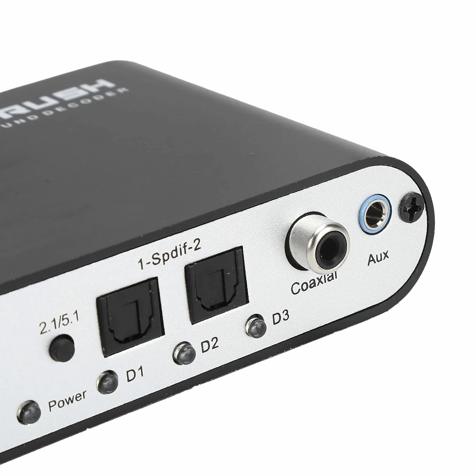Dekoder Audio Cyfrowy 5.1-kanałowy Konwerter DTS Dolby AC-3 Optyczny Koncentryczny na Analogowy