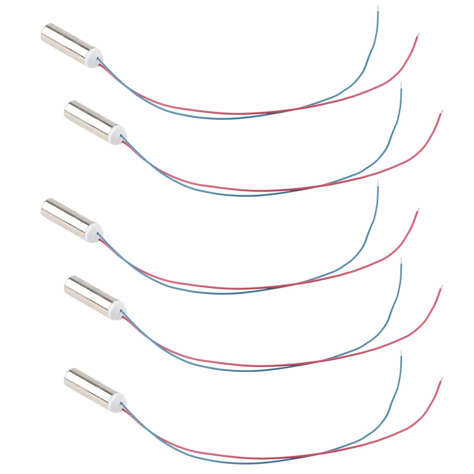5PCS 1 * 0,3 Zoll kernloser Vibrationsmotor U/min Miniatur Micro Waterproof Coreless Vibrationsmotor für Massagegeräte