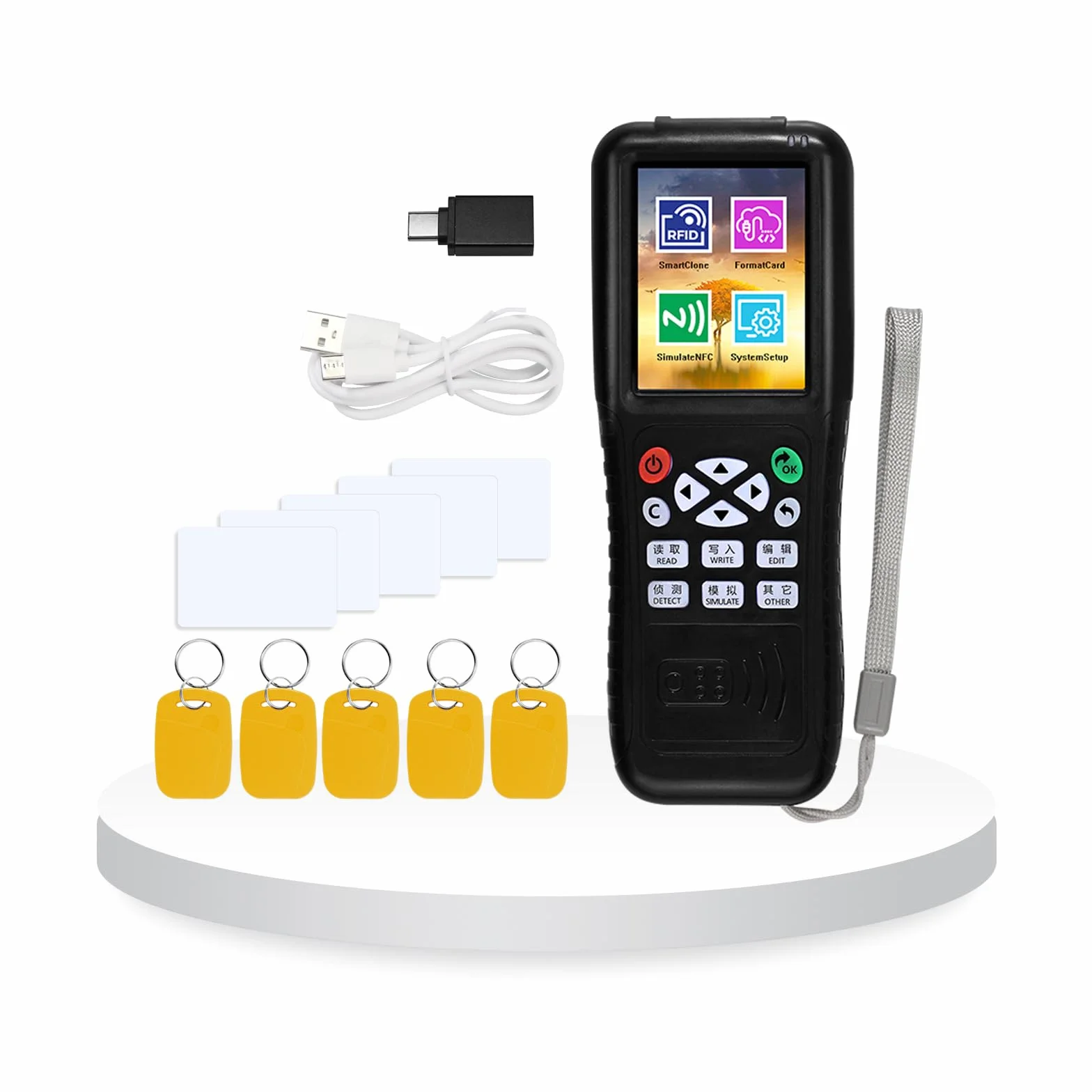iCopy RFID kopiarka pełny wieloczęstotliwościowy czytnik kart inteligentnych NFC pisarz powielacz