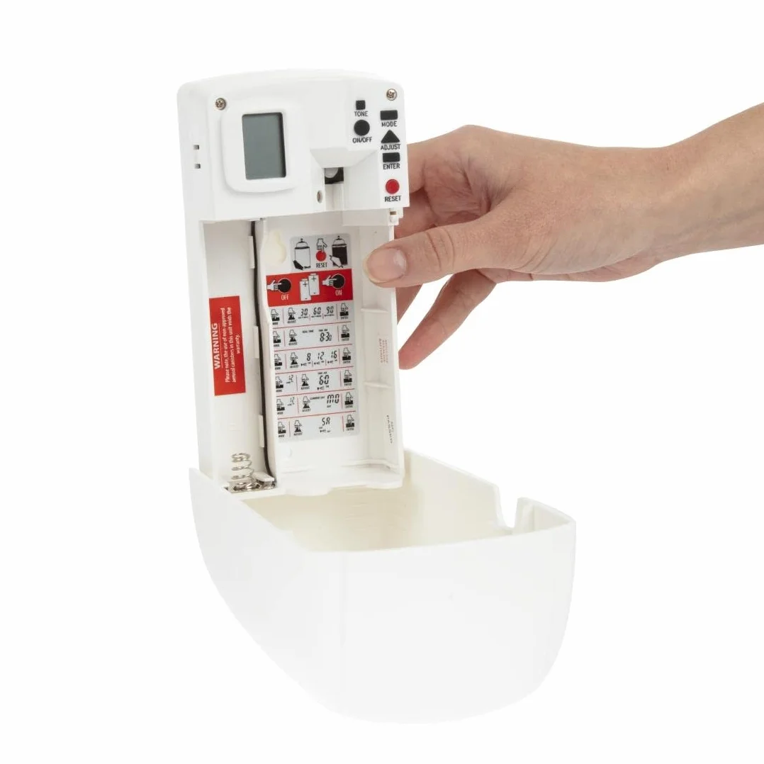 Rubbermaid Commercial Products Dozownik Microburst 3000 LCD Plastik Biały 10 x 55 x 32 cm