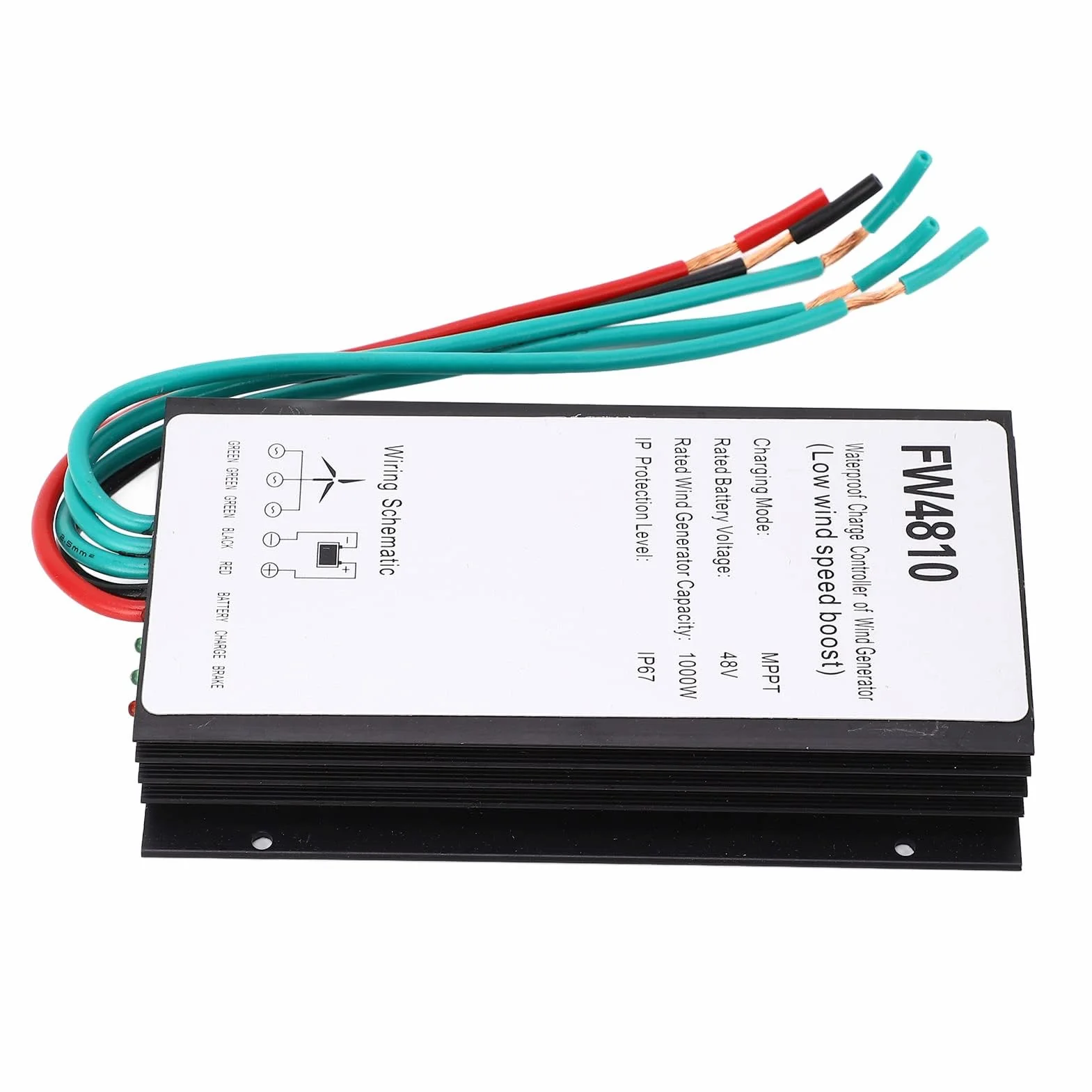 FW4810 1000W Kontroler ładowania Wiatru MPPT Kontroler 48V IP67