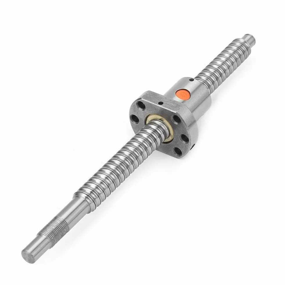 SFU1605 śruba ze stali nierdzewnej, śruba kulowa 1605, śruba kulowa 250 mm, nakrętka i wsparcie BkBf12 i sprzęgło 6,35 x 10 mm