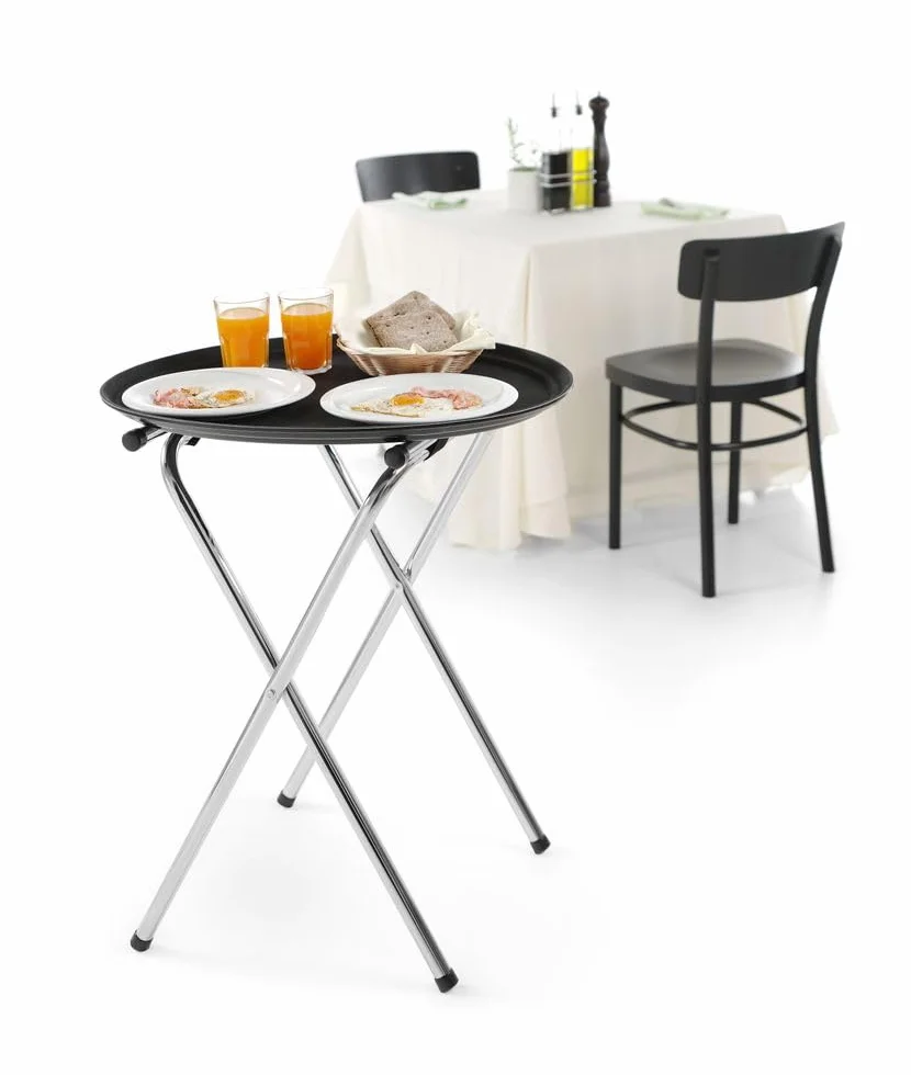 HENDI Taca owalna XL antypoślizgowa 735x600x31mm włókno szklane czarna