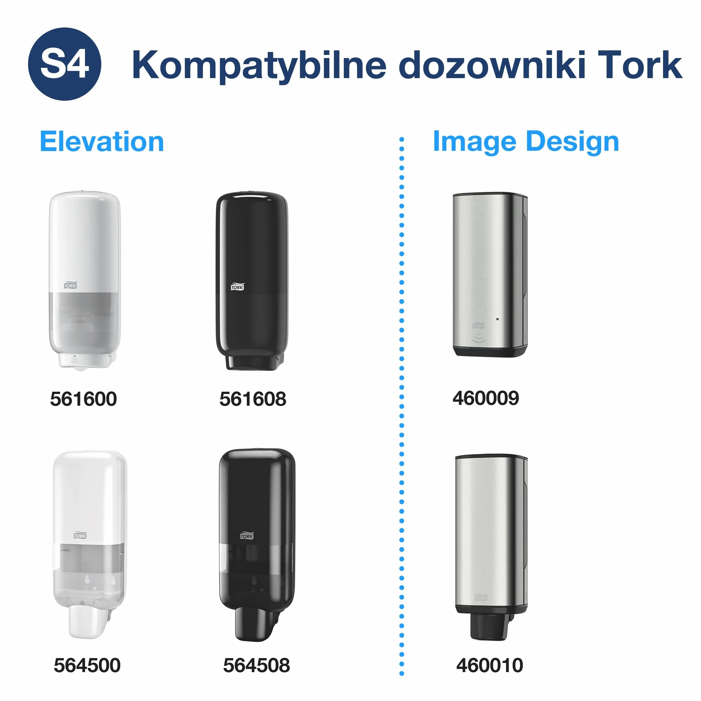 Tork delikatnie perfumowane mydło w płynie S4, świeży zapach, 1000 ml, 424501