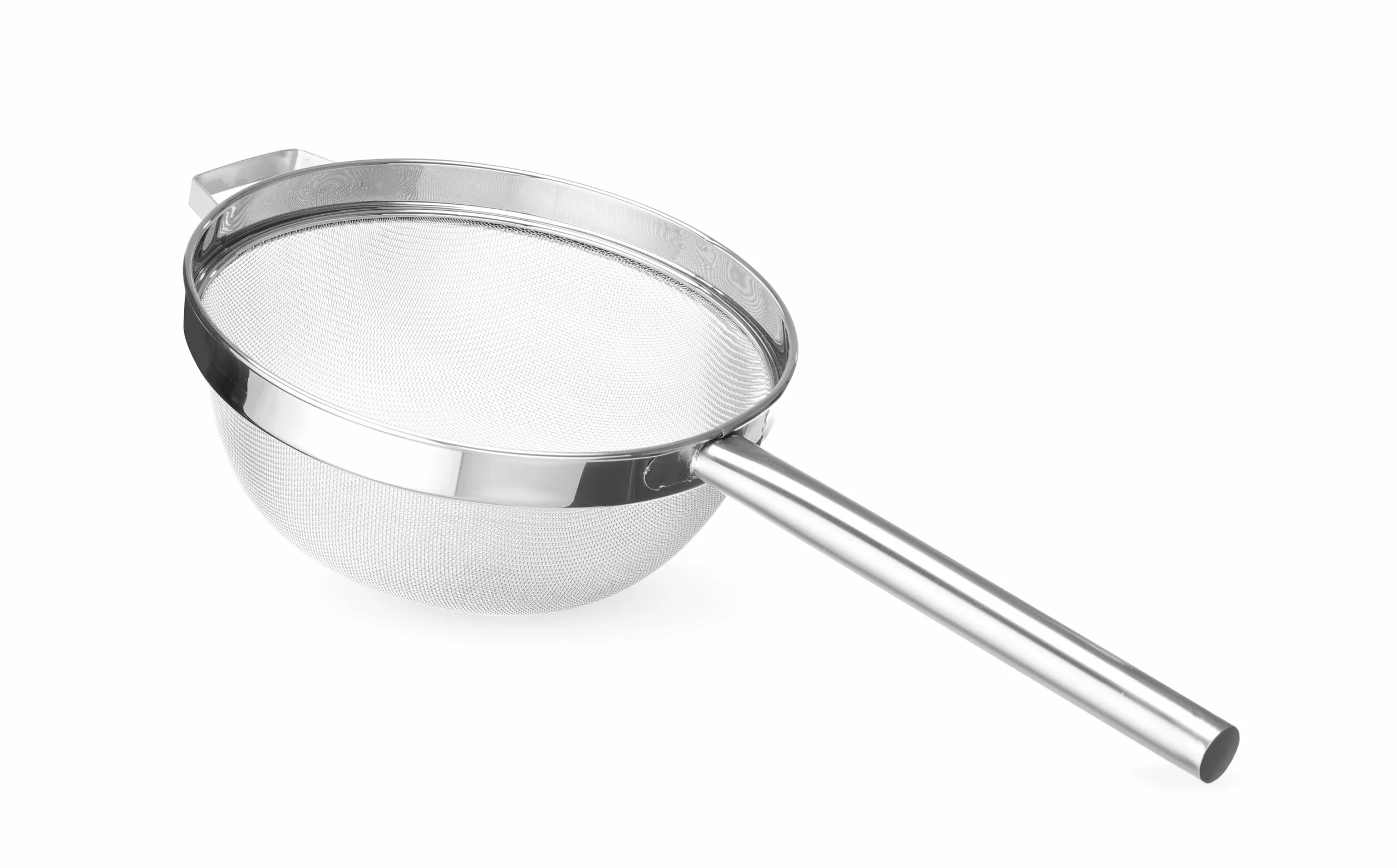 HENDI Sito kuchenne ze stali nierdzewnej ø260x111mm, drobne sito z uchwytem