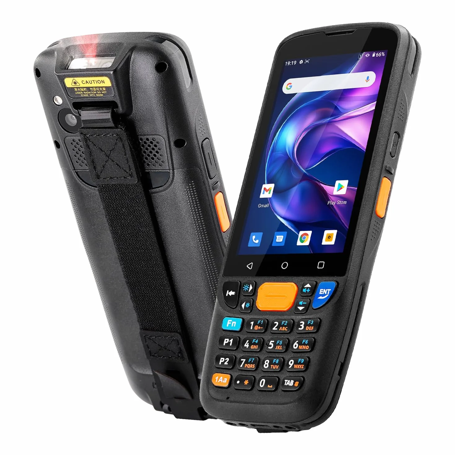 NETUM Android 11 Przenośny Skaner Kodów Q500 4+64GB Komputer Mobilny, Silnik Honeywell HS7 1D 2D, 4" Ekran Dotykowy z 23 Klawiszami, IP67 Wi-Fi 4G BT NFC PDA do Inwentaryzacji, Magazynu, Handlu